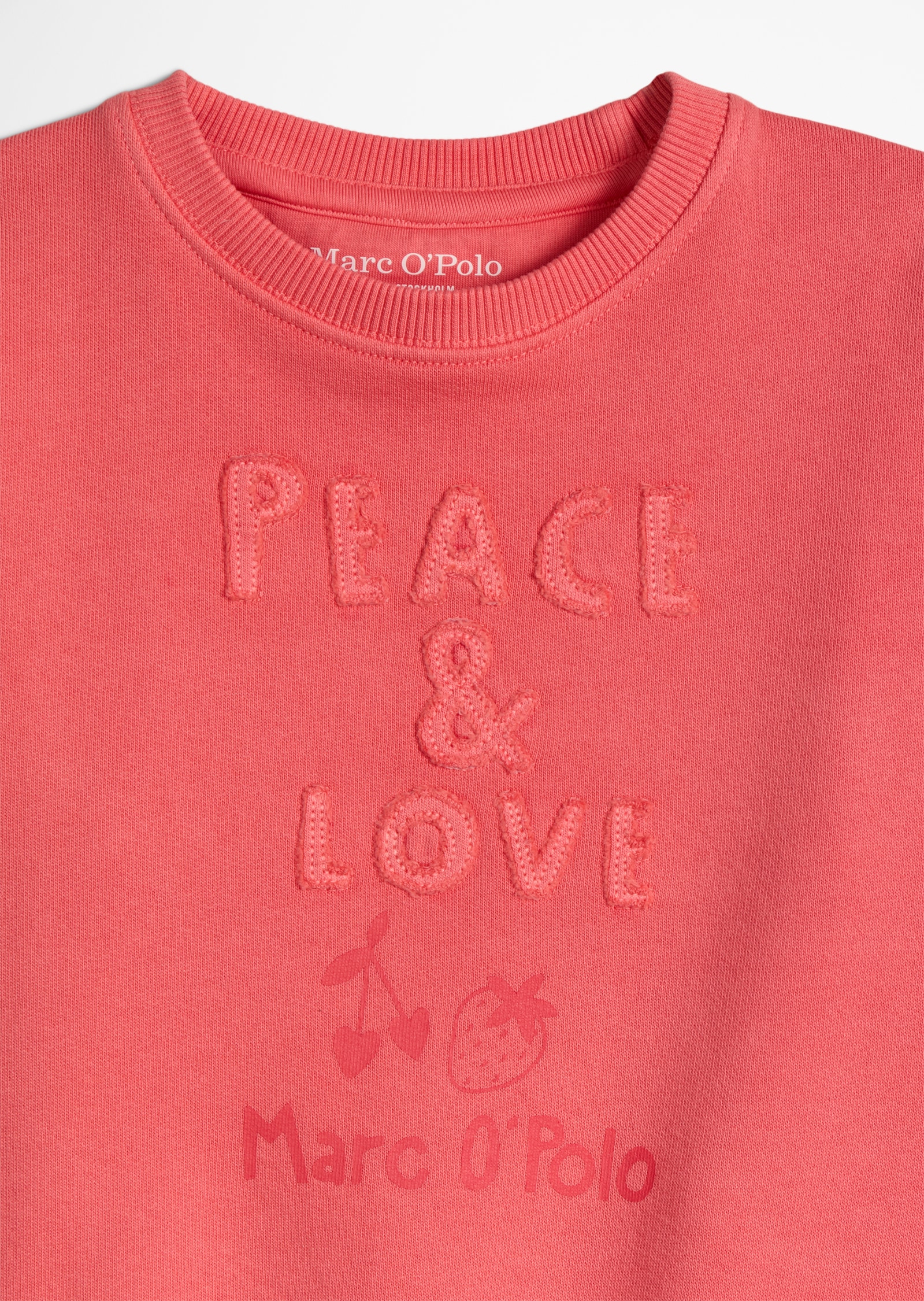 Marc O'Polo Junior Sweatshirt , TEENS Girls Sweatshirt aus Baumwolle mit Stickerei
