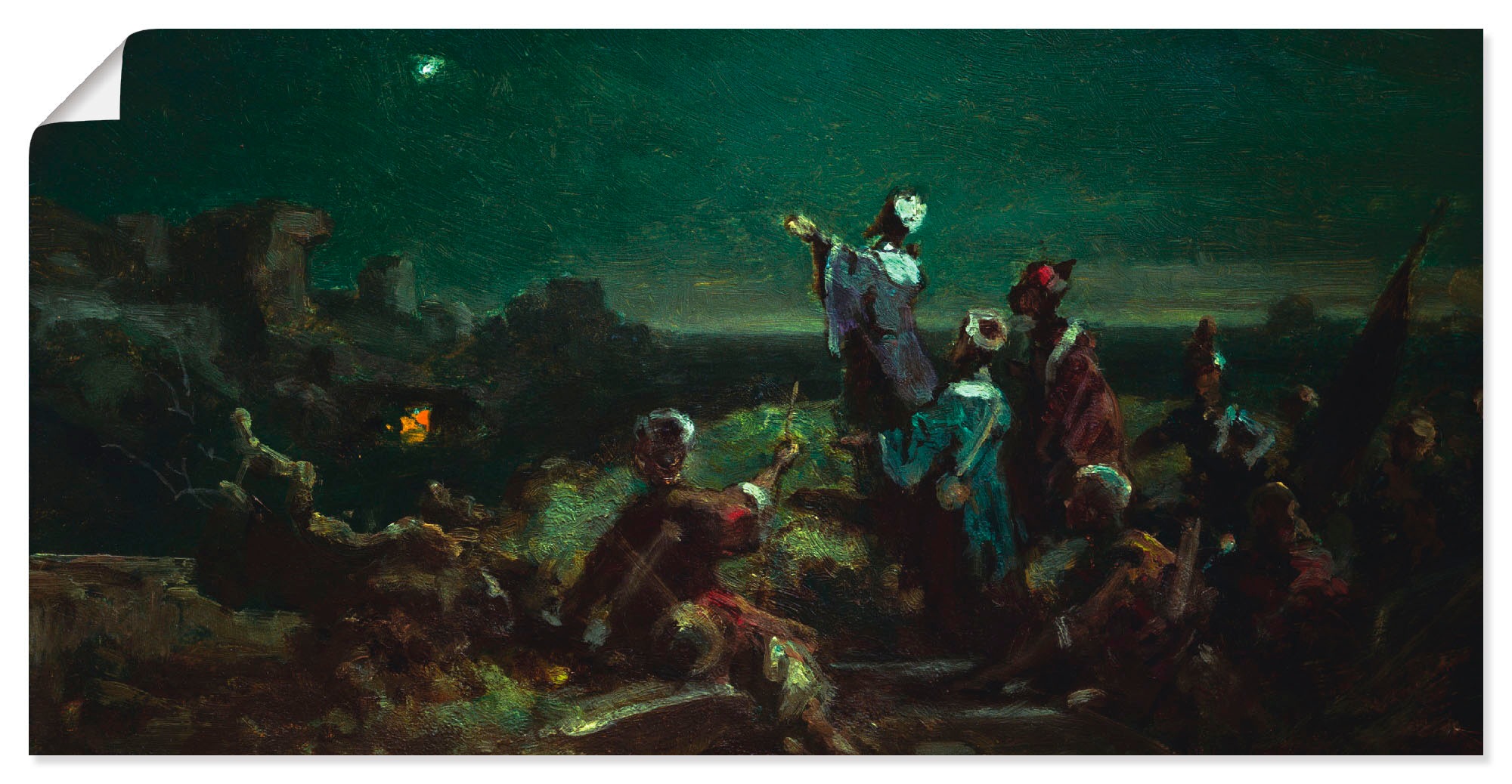 Image of Artland Wandbild »Der Stern von Bethlehem«, Religion, (1 St.), in vielen Grössen & Produktarten -Leinwandbild, Poster, Wandaufkleber / Wandtattoo auch für Badezimmer geeignet bei Ackermann Versand Schweiz