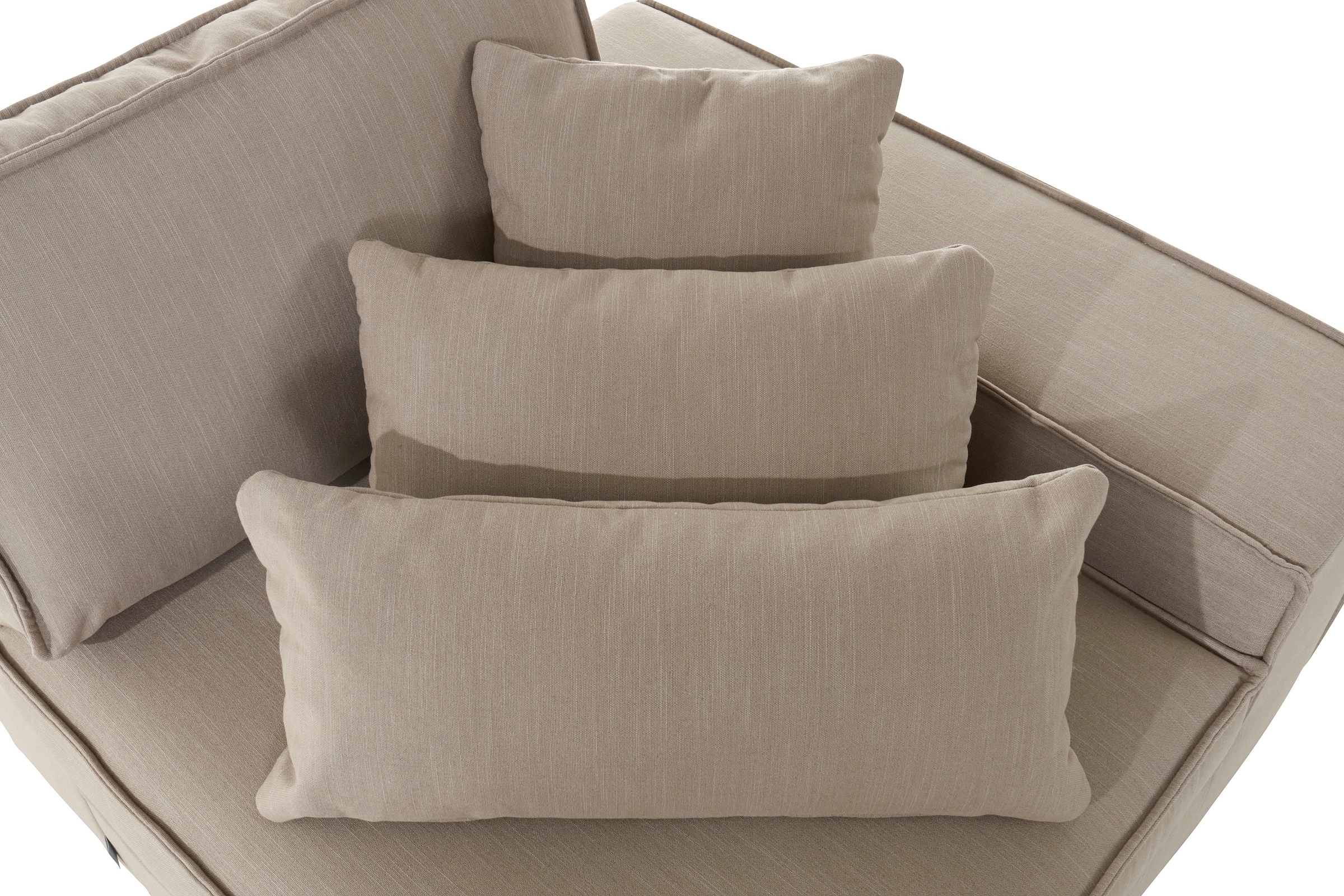 GOODproduct Ottomane »Florid« einzeln stellbar oder als Teil eines Modulsofas,  auch in Cord