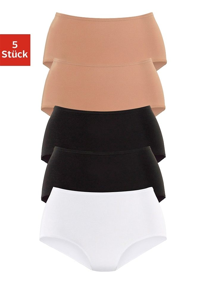 Image of petite fleur by Lascana Taillenslip 5er-Pack, aus elastischer Baumwolle