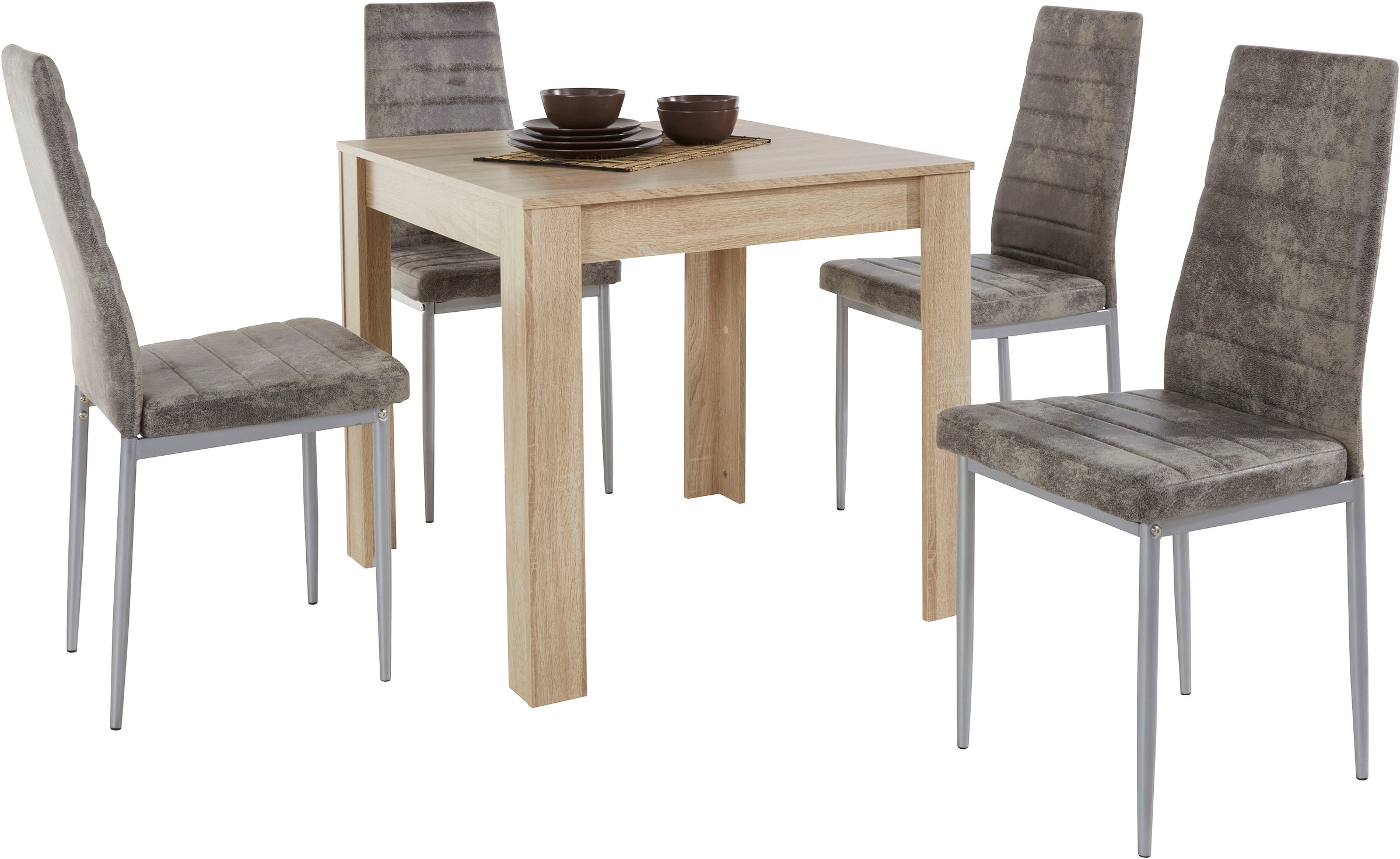 Image of GOODproduct Essgruppe Set, 5 Stk. tlg. Tischgruppe für kleine Räume