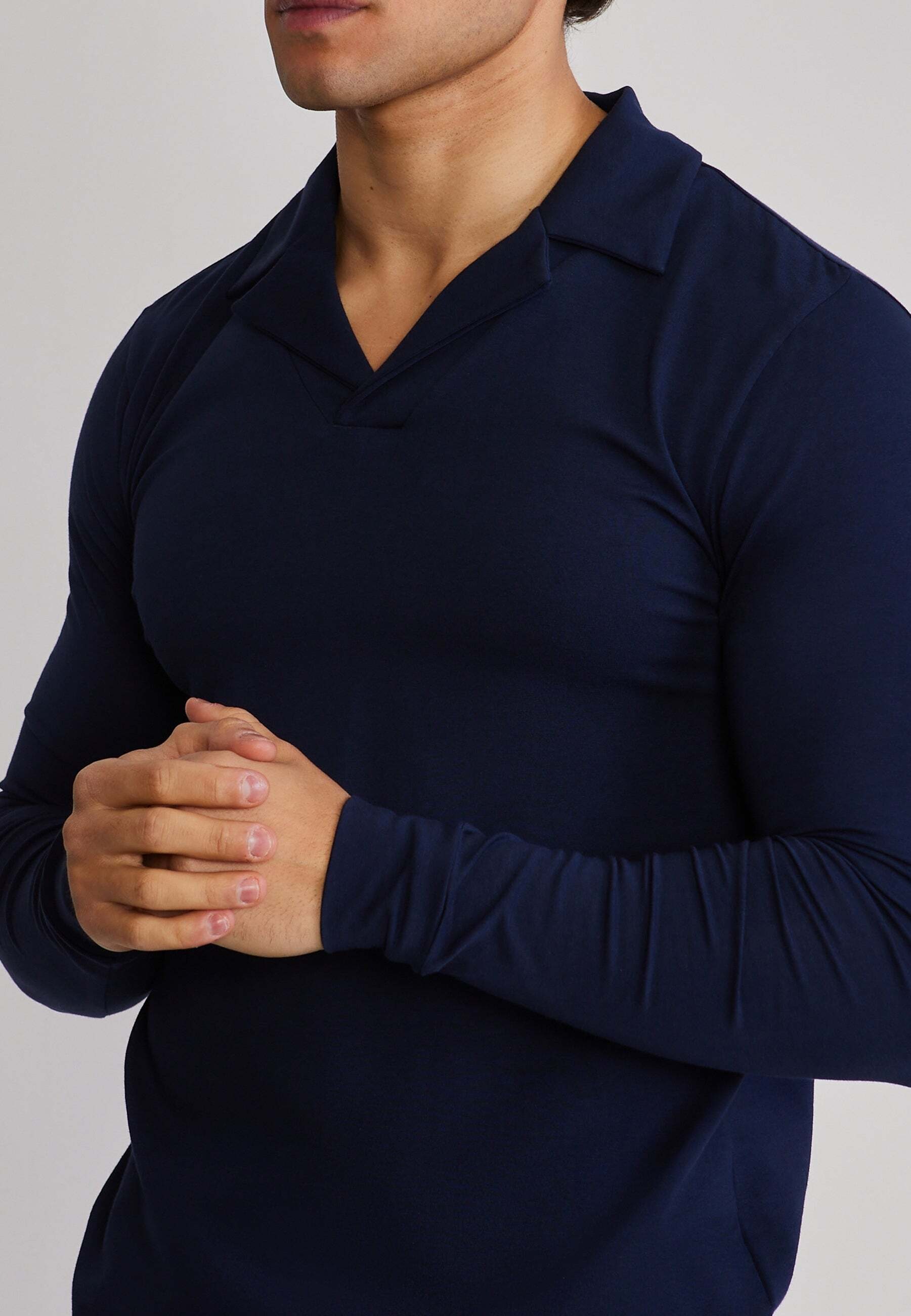 Siksilk Polo à manches longues »Siksilk Langarmpolo Revere«