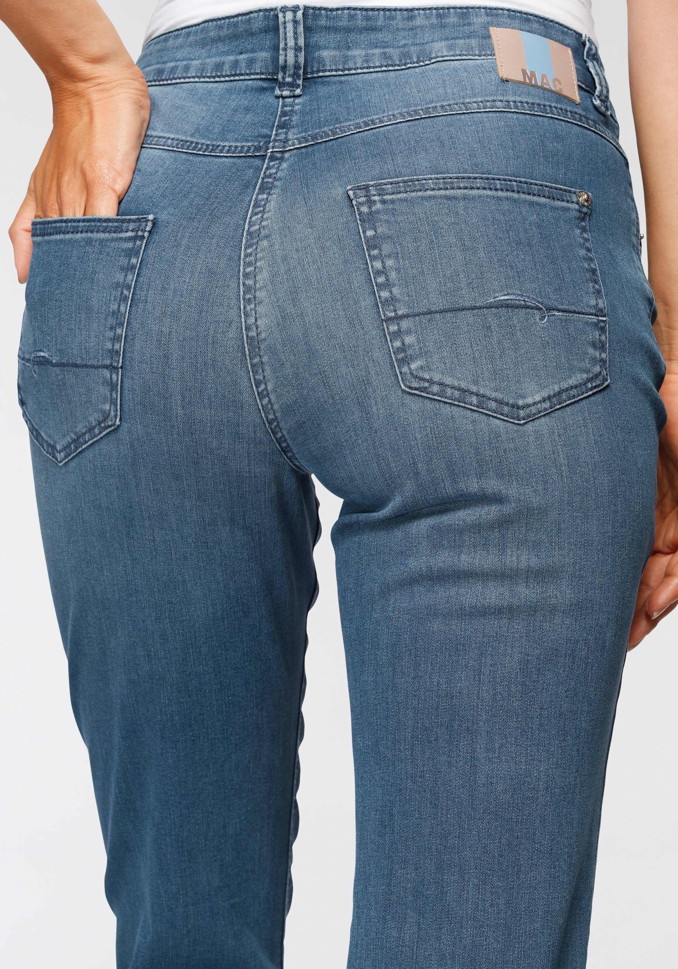 MAC 5-Pocket-Jeans »Angela«, Die Schmale