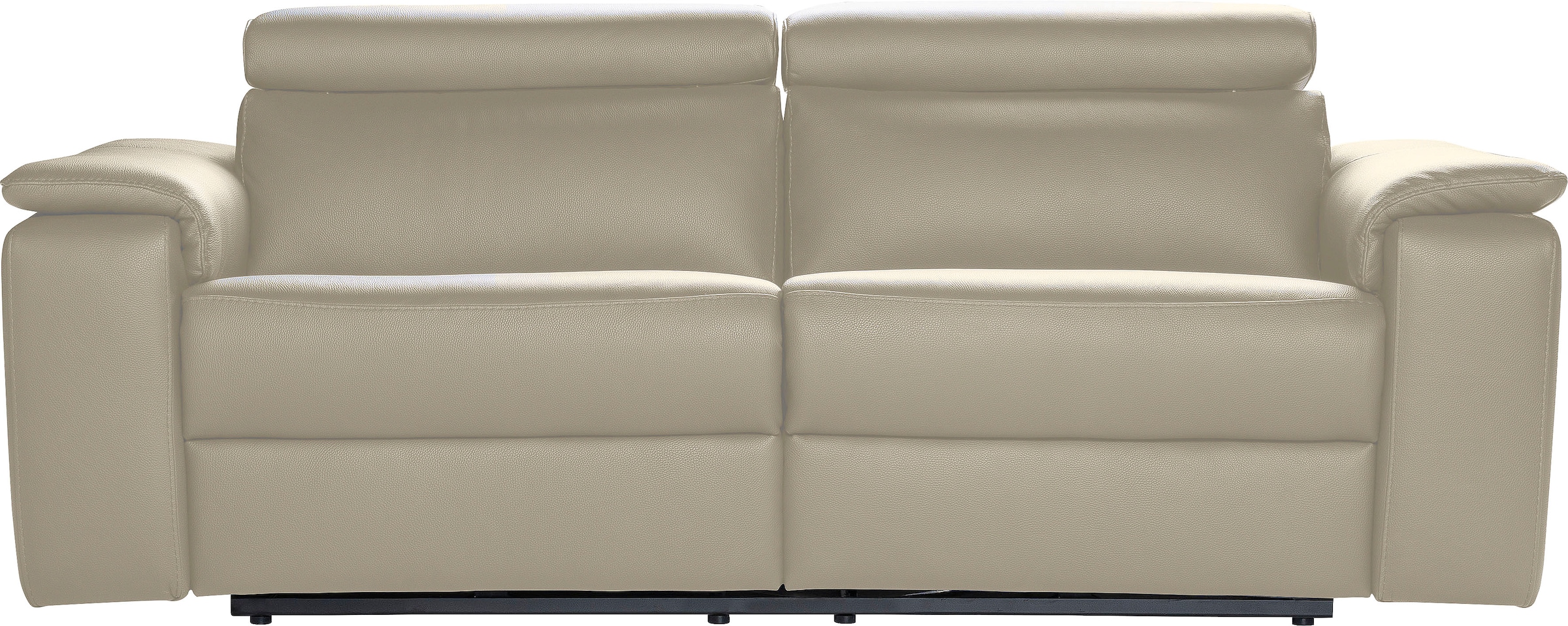 Nicoletti Home 3-Sitzer »Seattle«, Breite 205 cm, wahlweise mit Relaxfunktion, Kopfteilverstellung