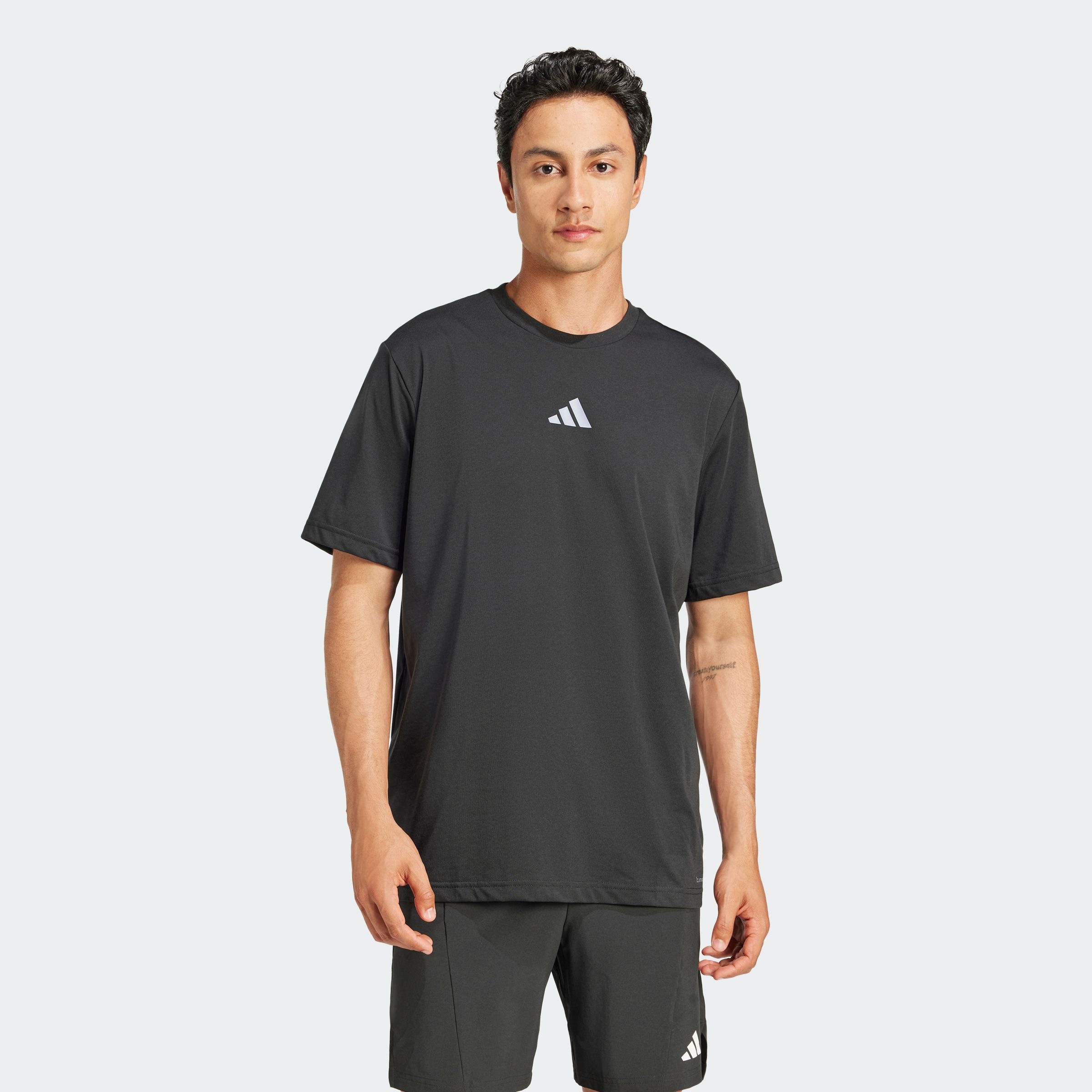 Image of adidas Performance T-Shirt "CLIMACOOL ONE REP AT A TIME TRAINING GRAPHIC"
