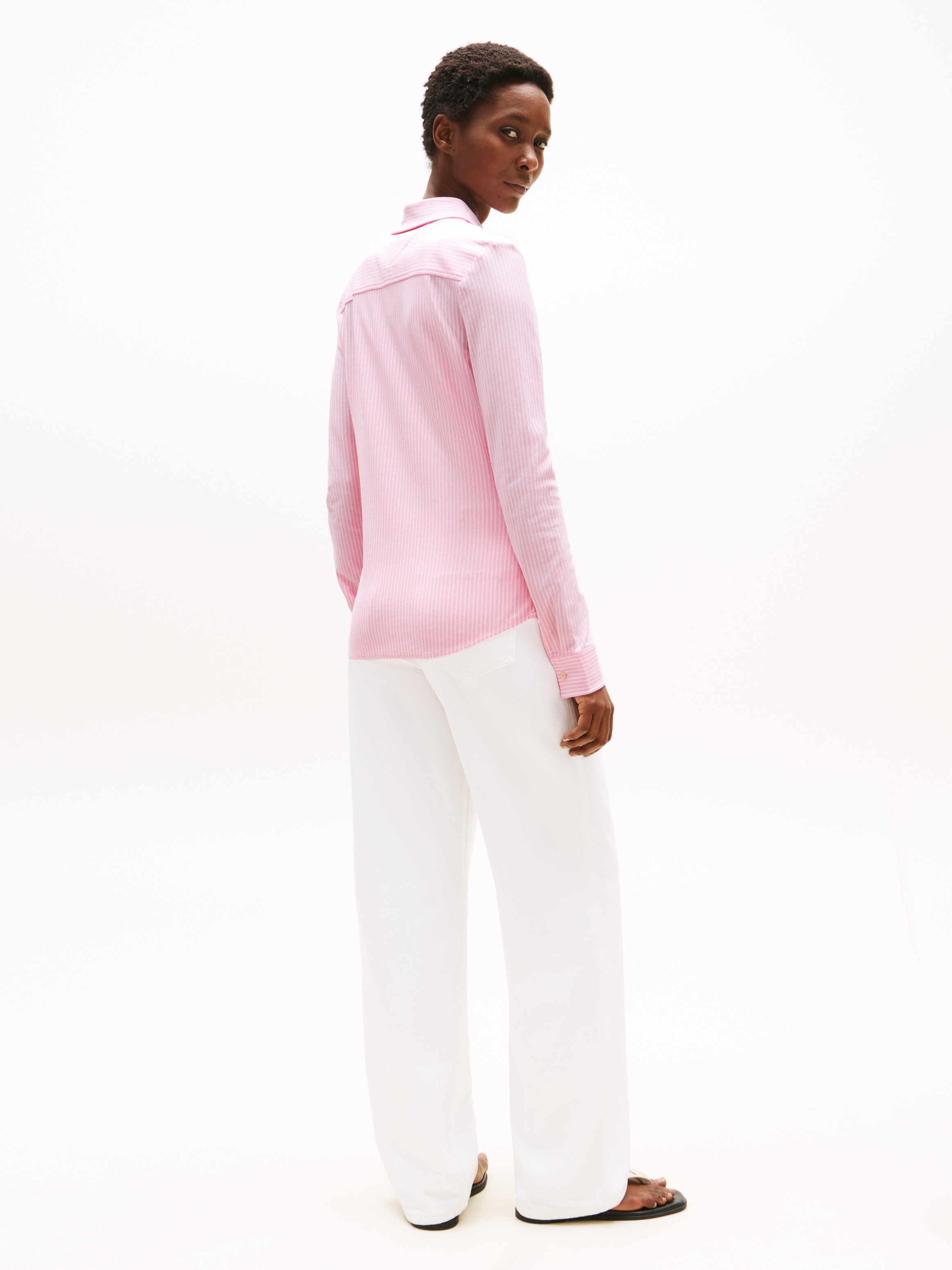 Tommy Hilfiger Polo »1985 SLIM PIQUE BTN DOWN LS mit Polokragen und Label« Baumwollmischung, slim fit