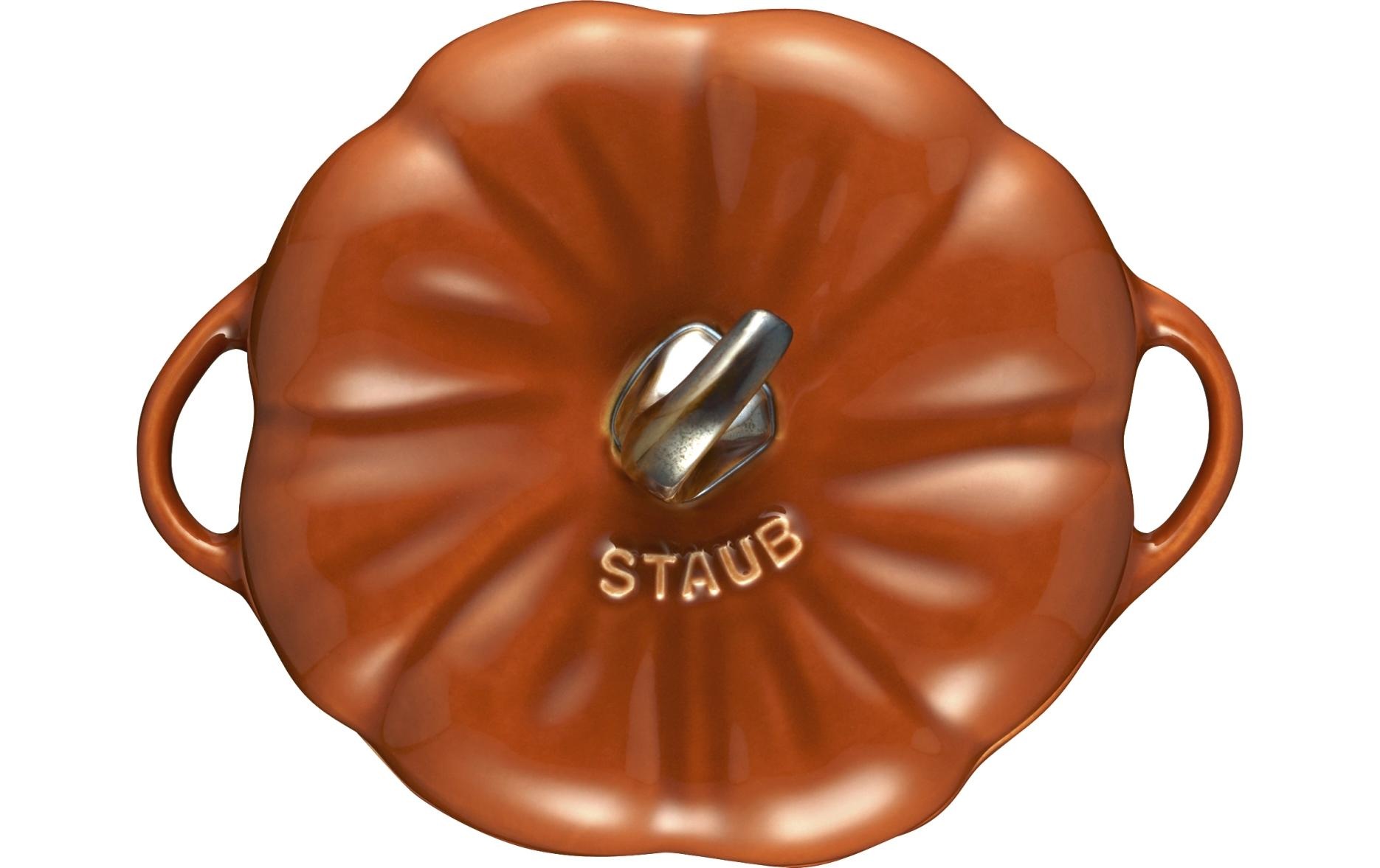 STAUB Bräter »Cocotte Kürbis 12 cm, 0.5 l« Gusseisen