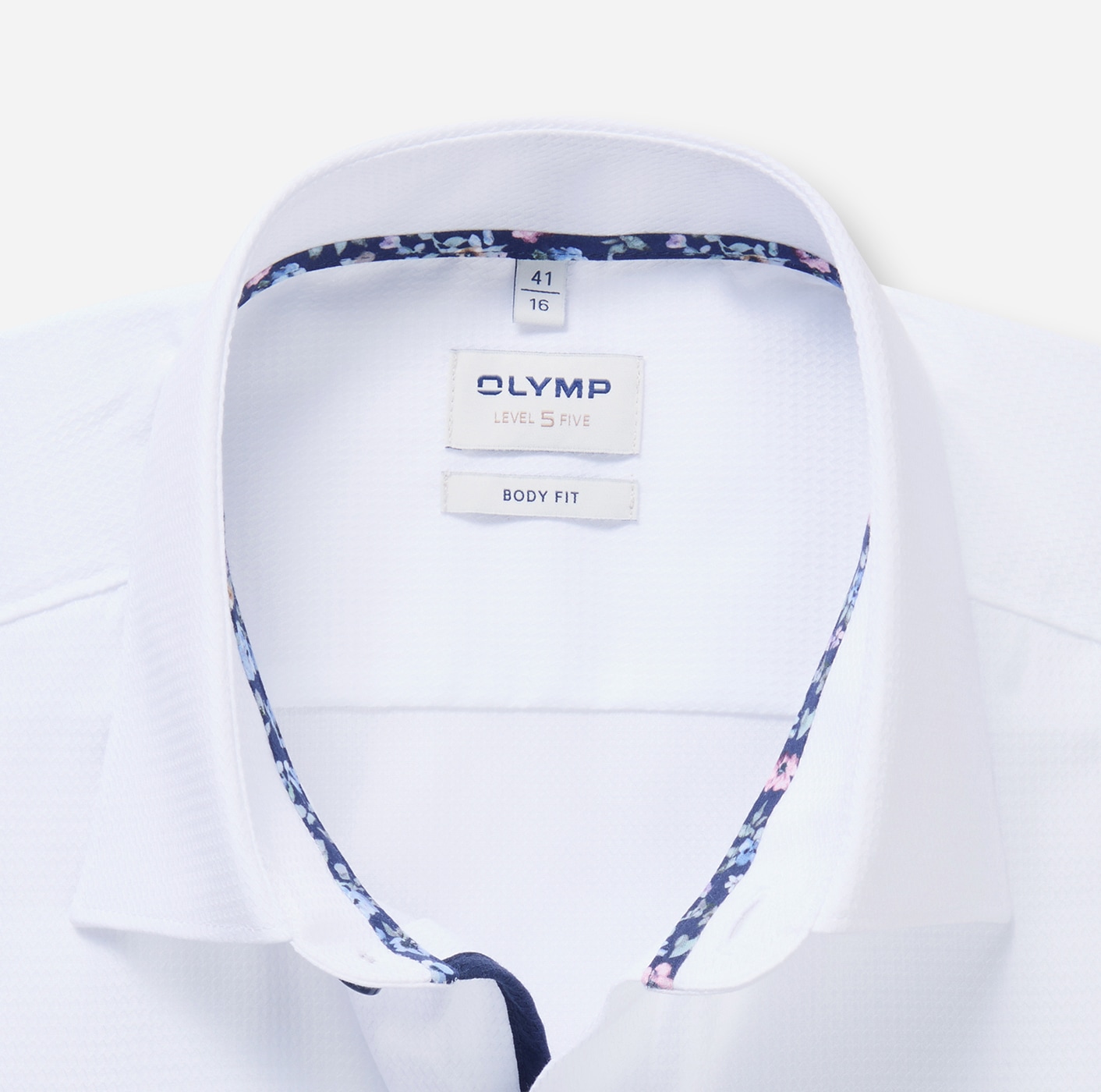 OLYMP Chemise à manches longues »Level Five« Businesshemd, body fit, Kentkragen