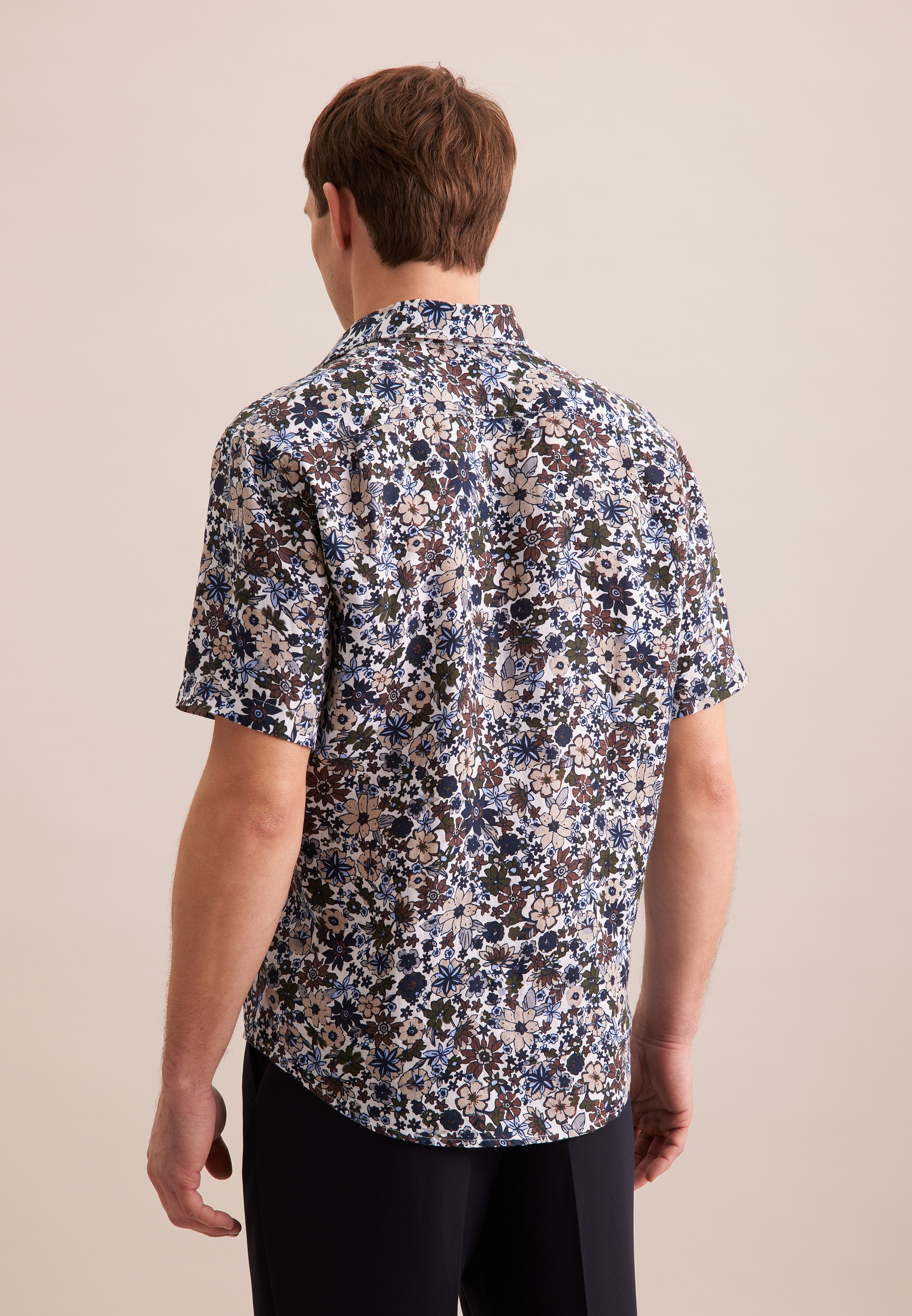 seidensticker Chemise d'affaires »Regular« Regular 1/2 Kentkragen Floral