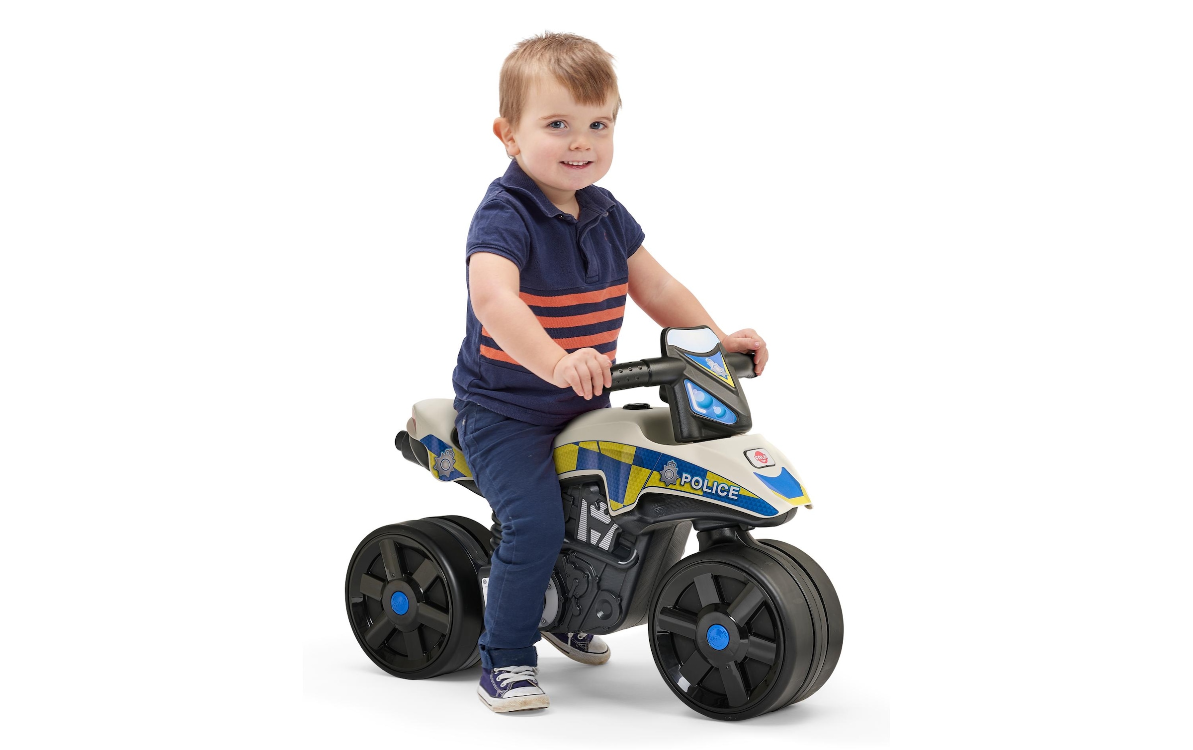 Falk Trotteur »Motobike Polizei« Police Ride-On pour intérieur et extérieur