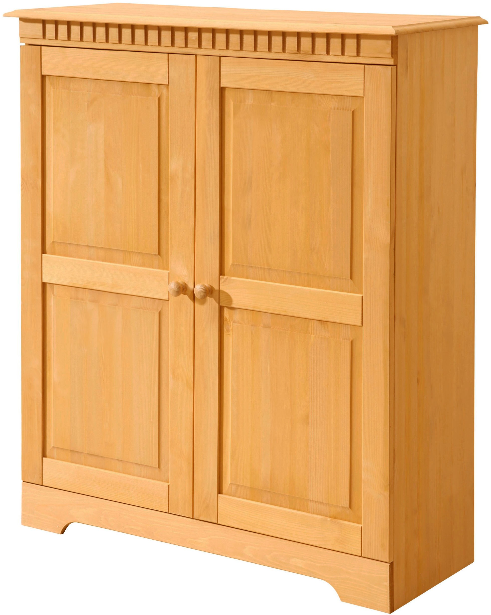 OTTO home Kommode "Cubrix" aus schönem massivem Kiefernholz, Höhe 100 cm