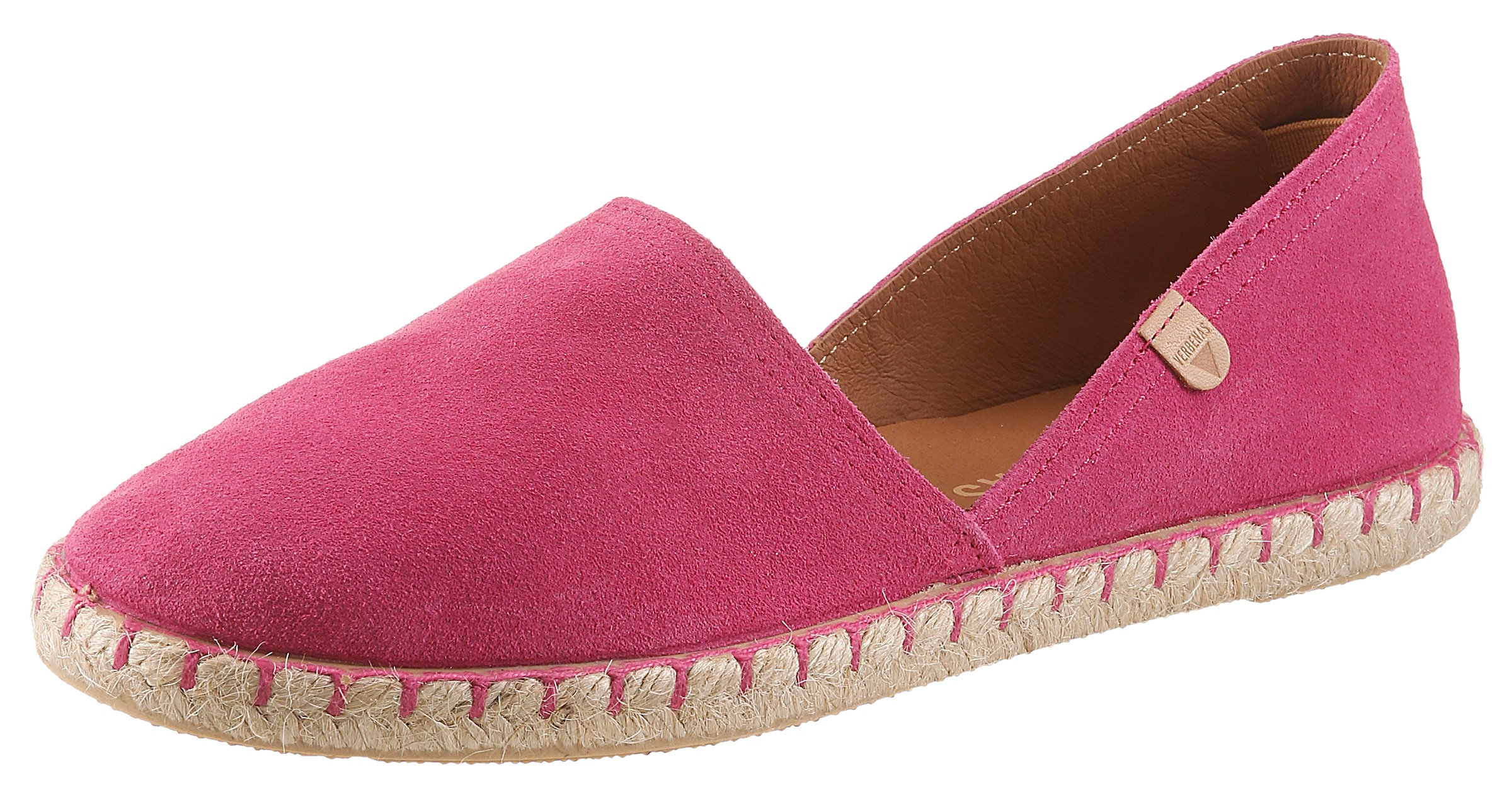 Image of VERBENAS Espadrille "CARMEN SERRAJE" Sommerschuh, Schlappen mit Jute-Rahmen