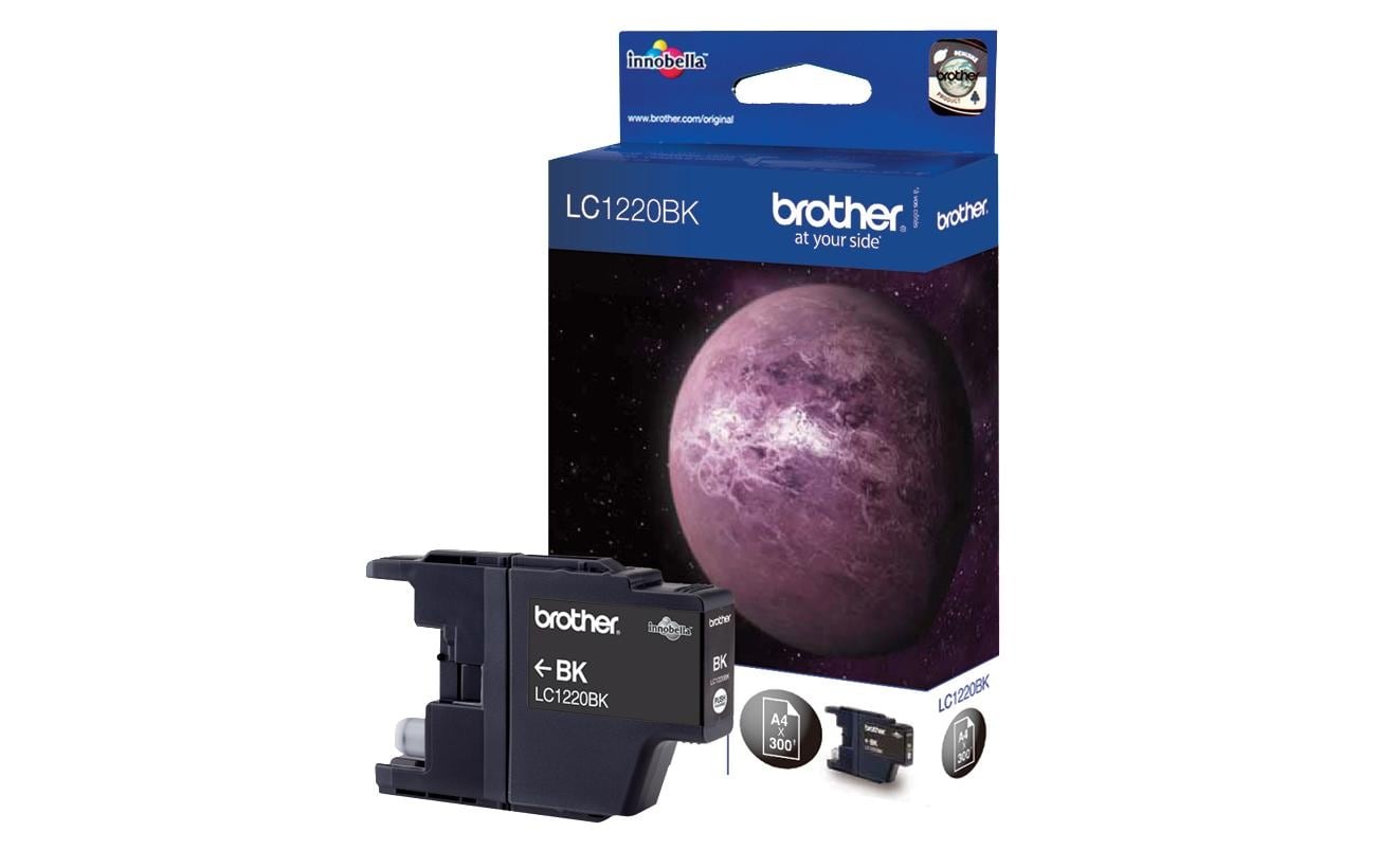 Brother Tintenpatrone »LC-1220BK Black«, (1 St.)