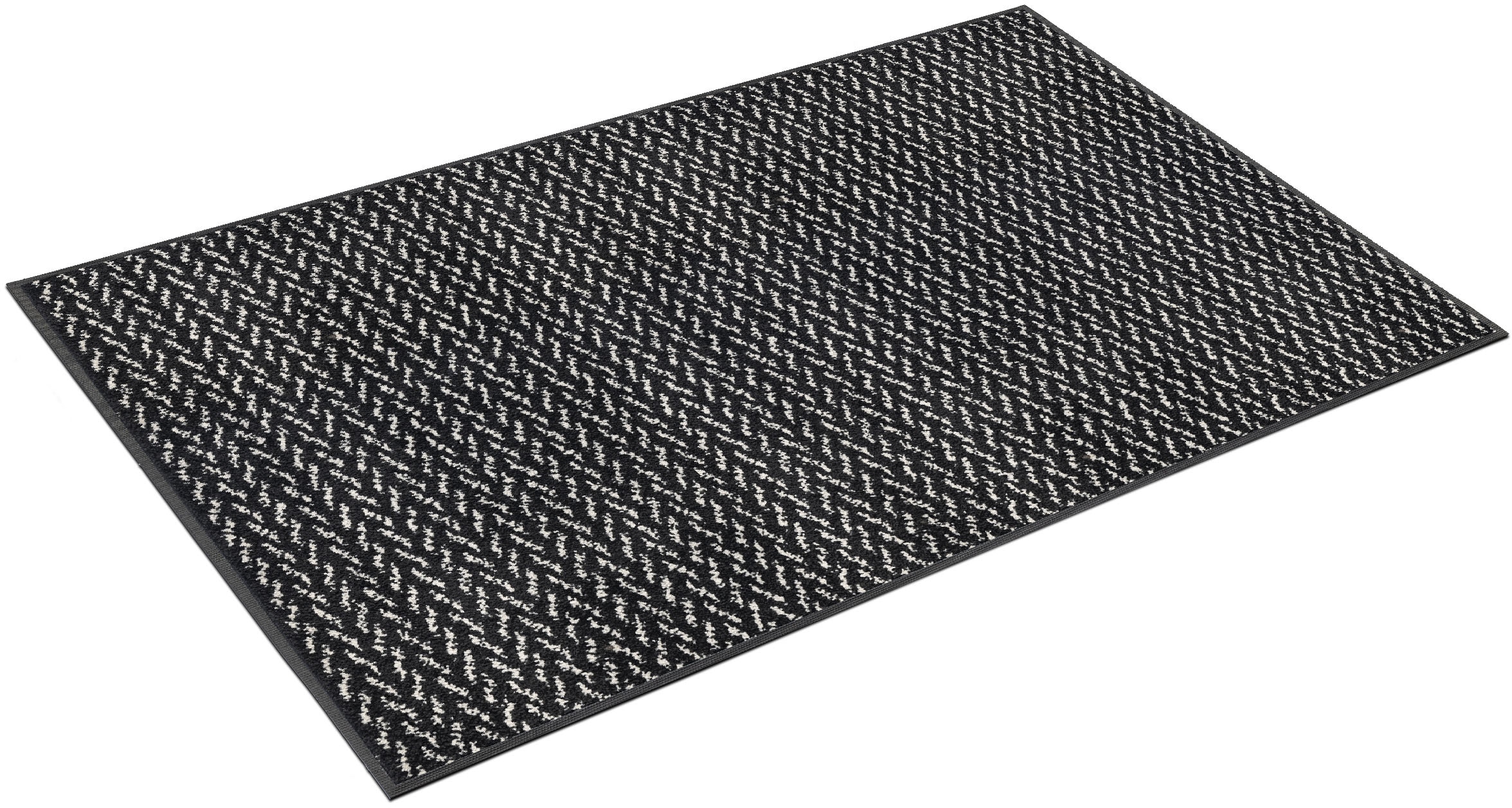Image of wash+dry by Kleen-Tex Teppich "Duo Pepper" rechteckig 9 mm Höhe rutschhemmend, In- und Outdoor geeignet, waschbar