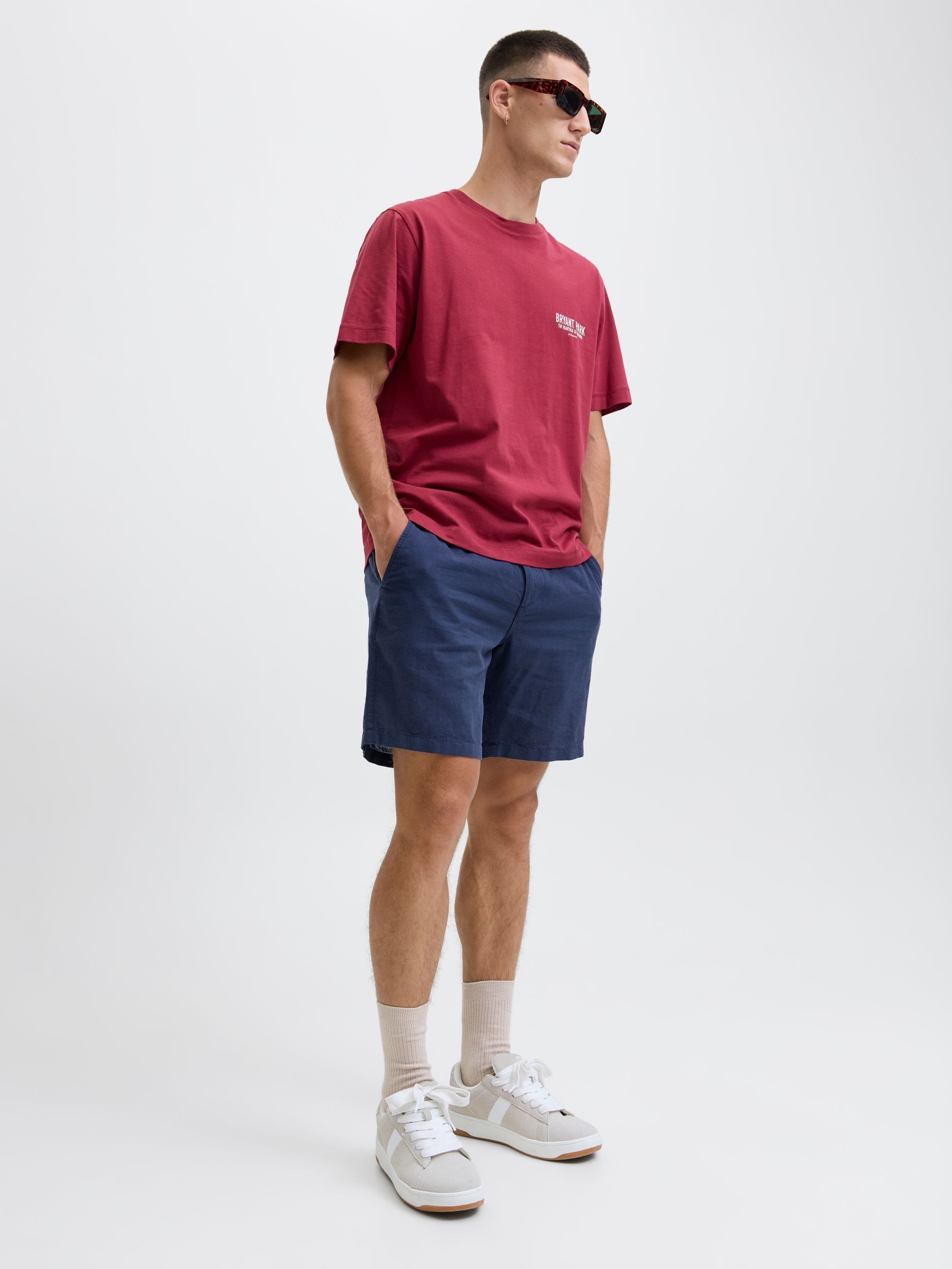 Jack & Jones Short en chino »JPSTACE SUMMER SHORT SRT SN«  avec poches pratiques