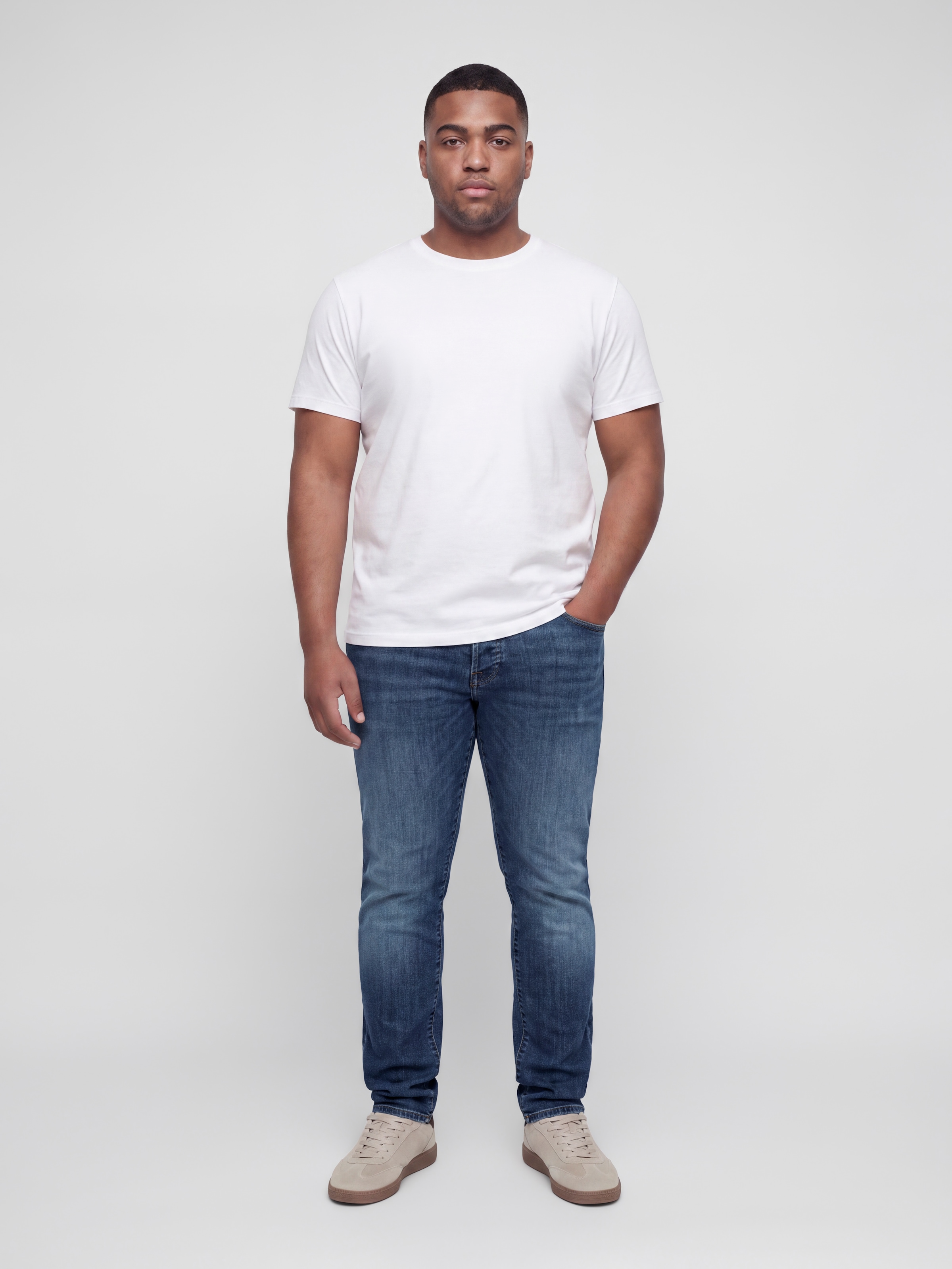Jack & Jones PlusSize Jeans slim »JJIGLENN JJFOX 50SPS CB 036 NOOS PLS«