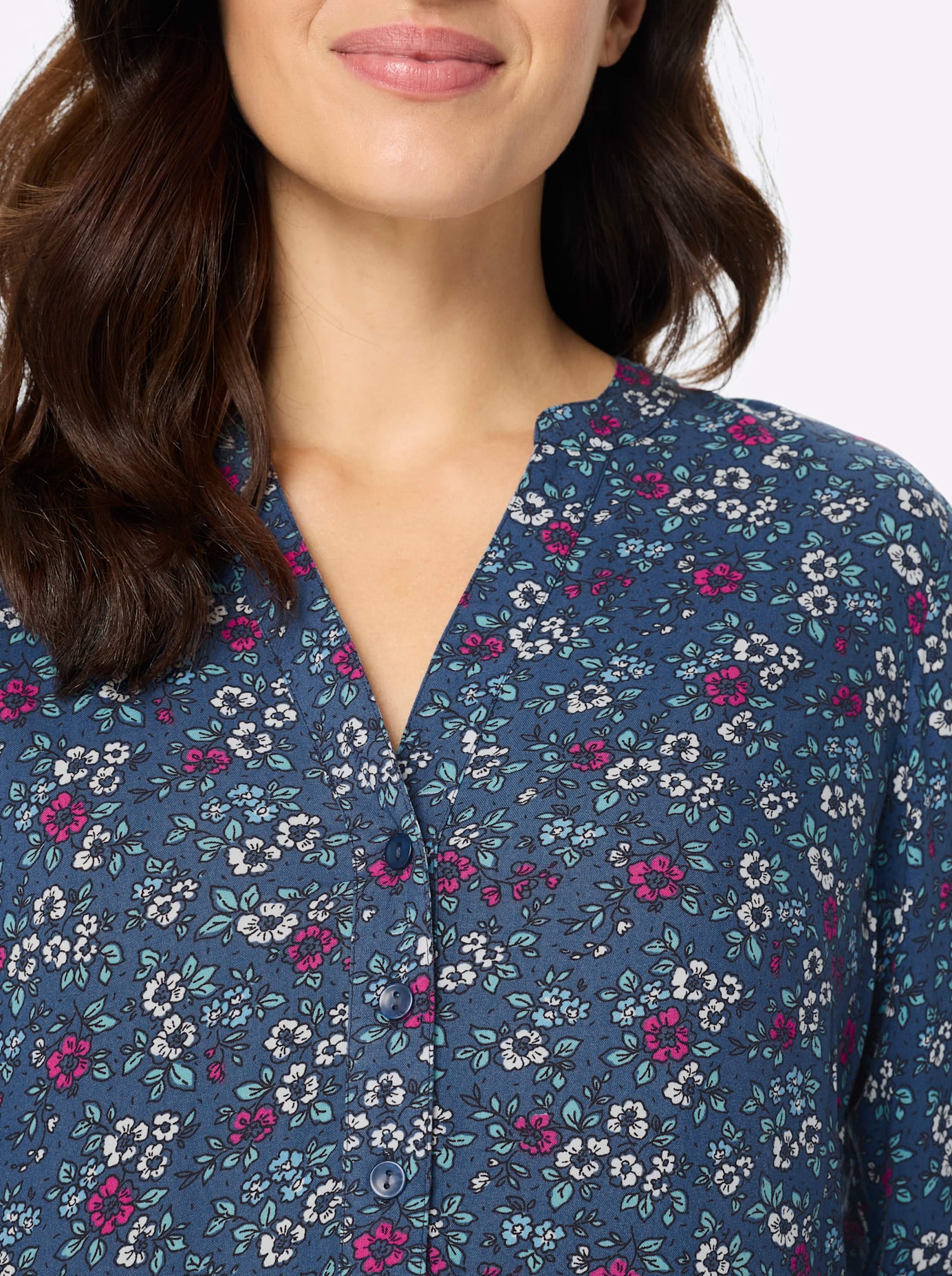 Classic Basics Robe en ligne A »Stufenkleid«