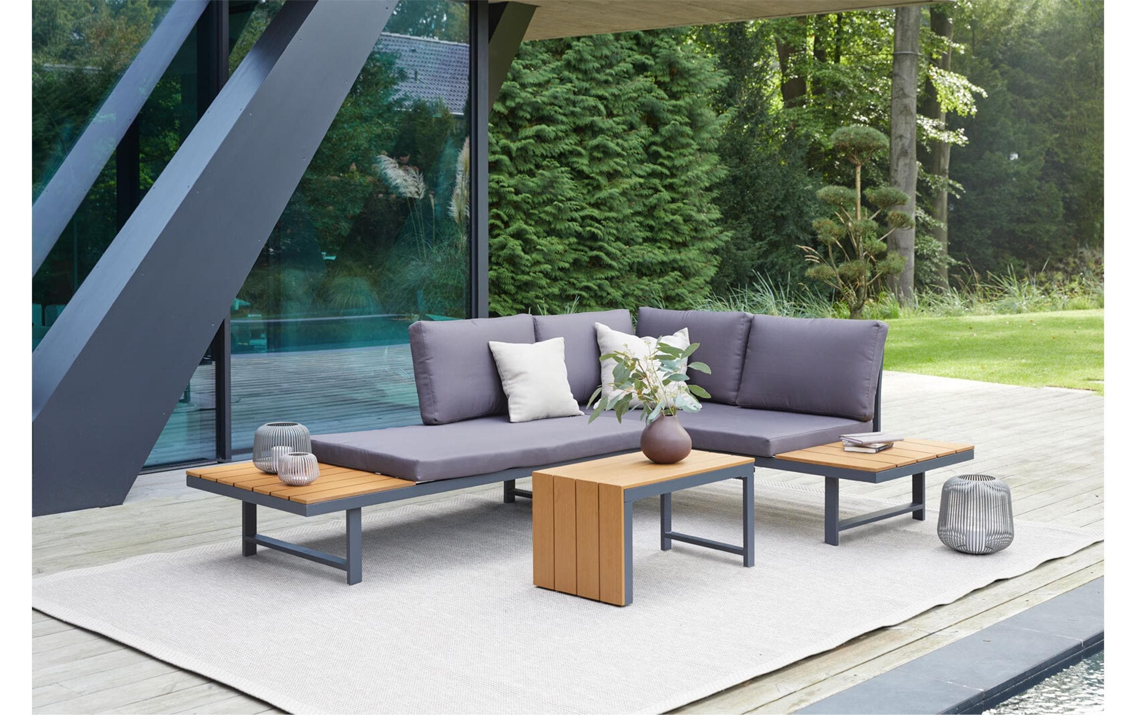 Loungeset »NORDIcated Lain Alu Frame«
