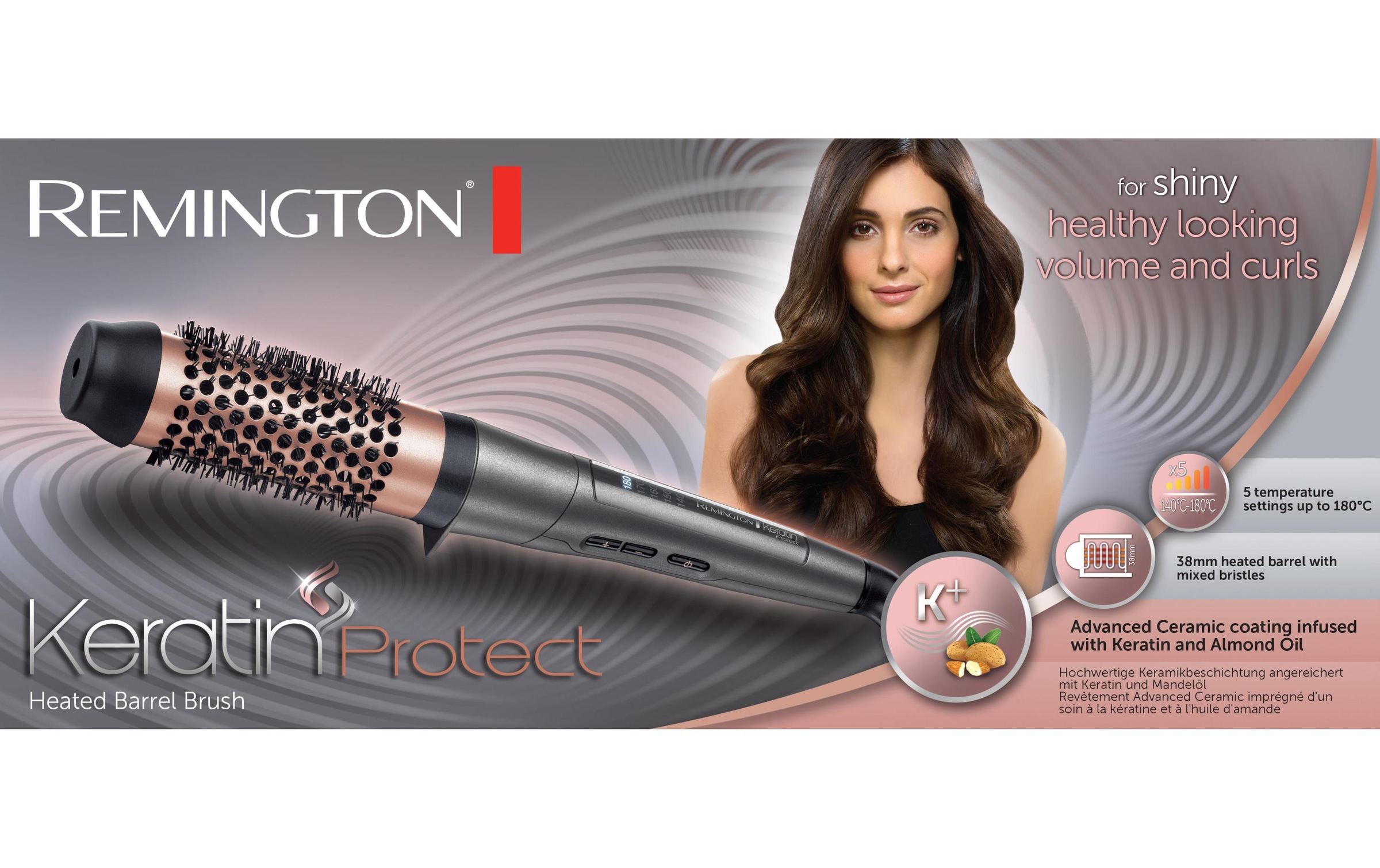 Remington Lockenstyler »CB8338 Keratin Protect«, Keramik-Beschichtung