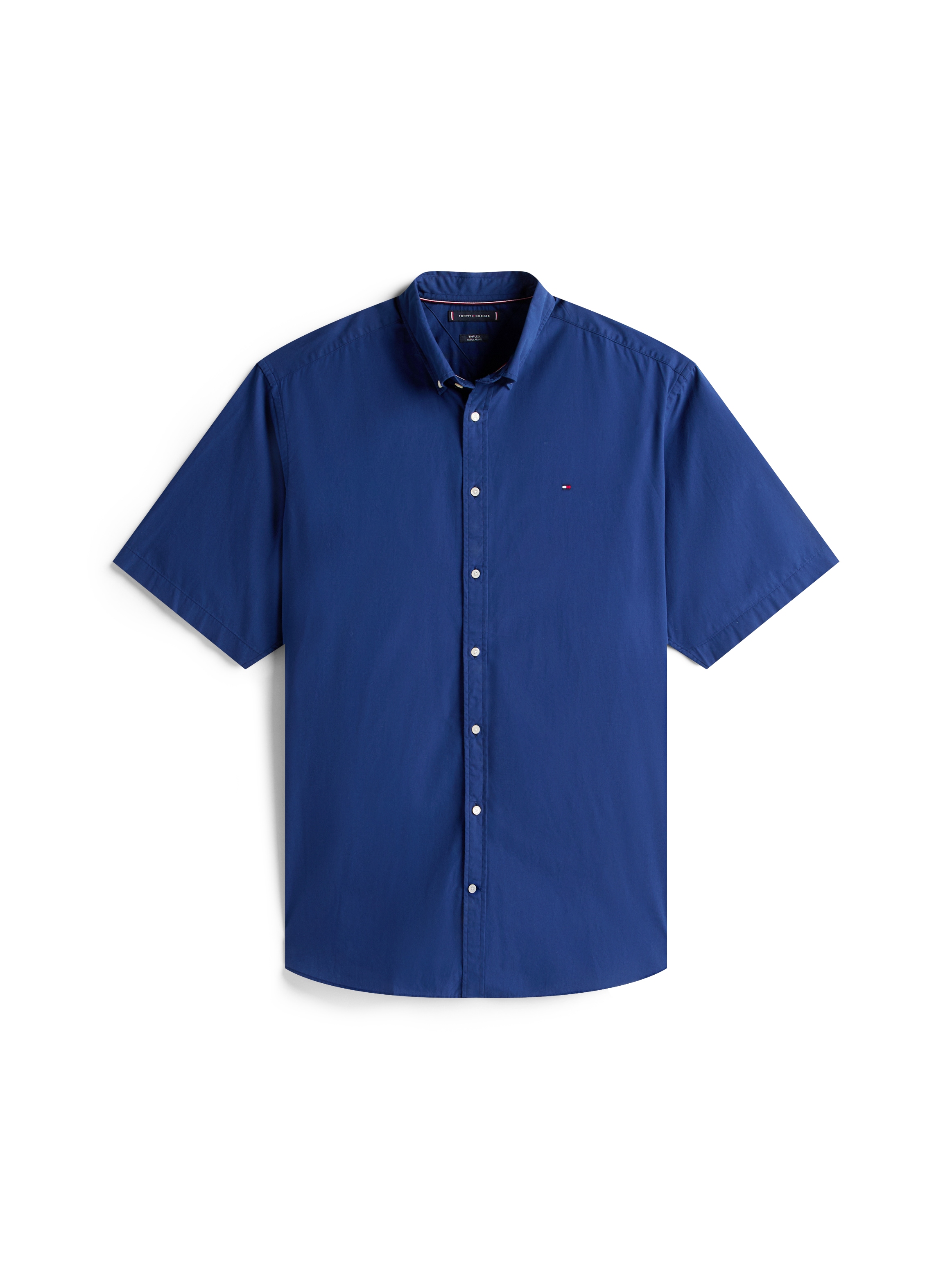 Tommy Hilfiger Big & Tall Kurzarmhemd »BT-FLEX POPLIN SOLID S/S SHIRT-B«, Grosse Grössen