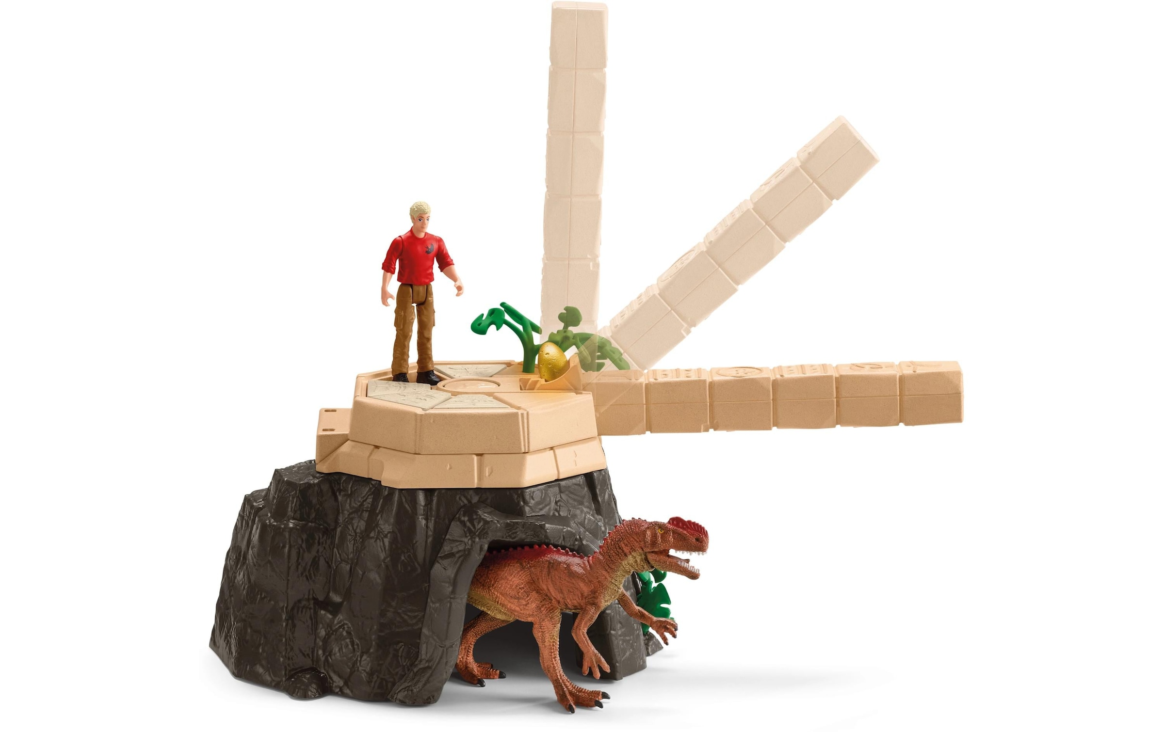 Schleich® Spielfigur »Dino Tempel-Eroberung Mega-Set«