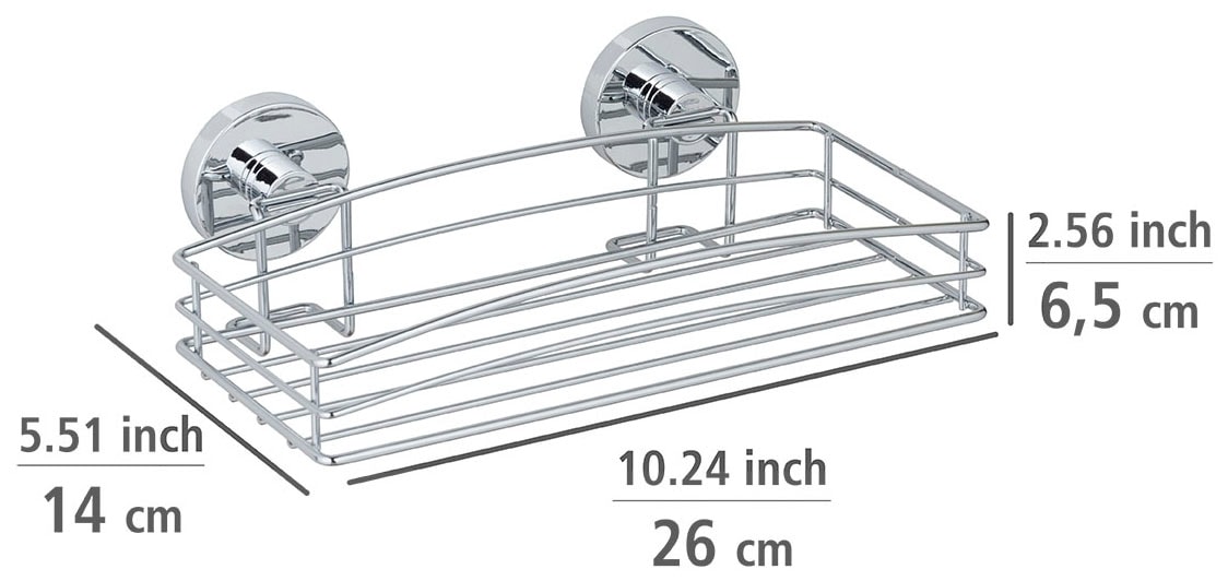 WENKO Duschablage, 1 Etage