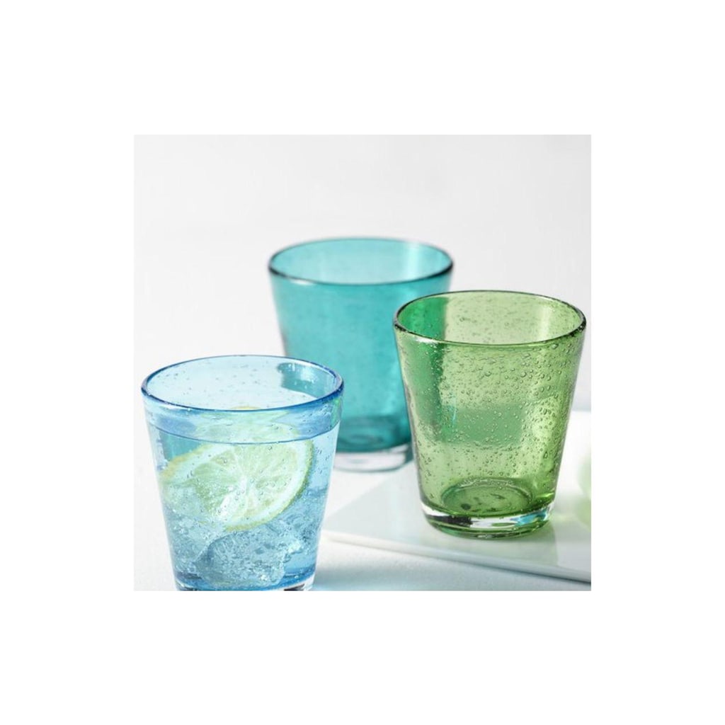 LEONARDO Glas »Burano, Verde 330ml«, (6 tlg.), 6 teilig
