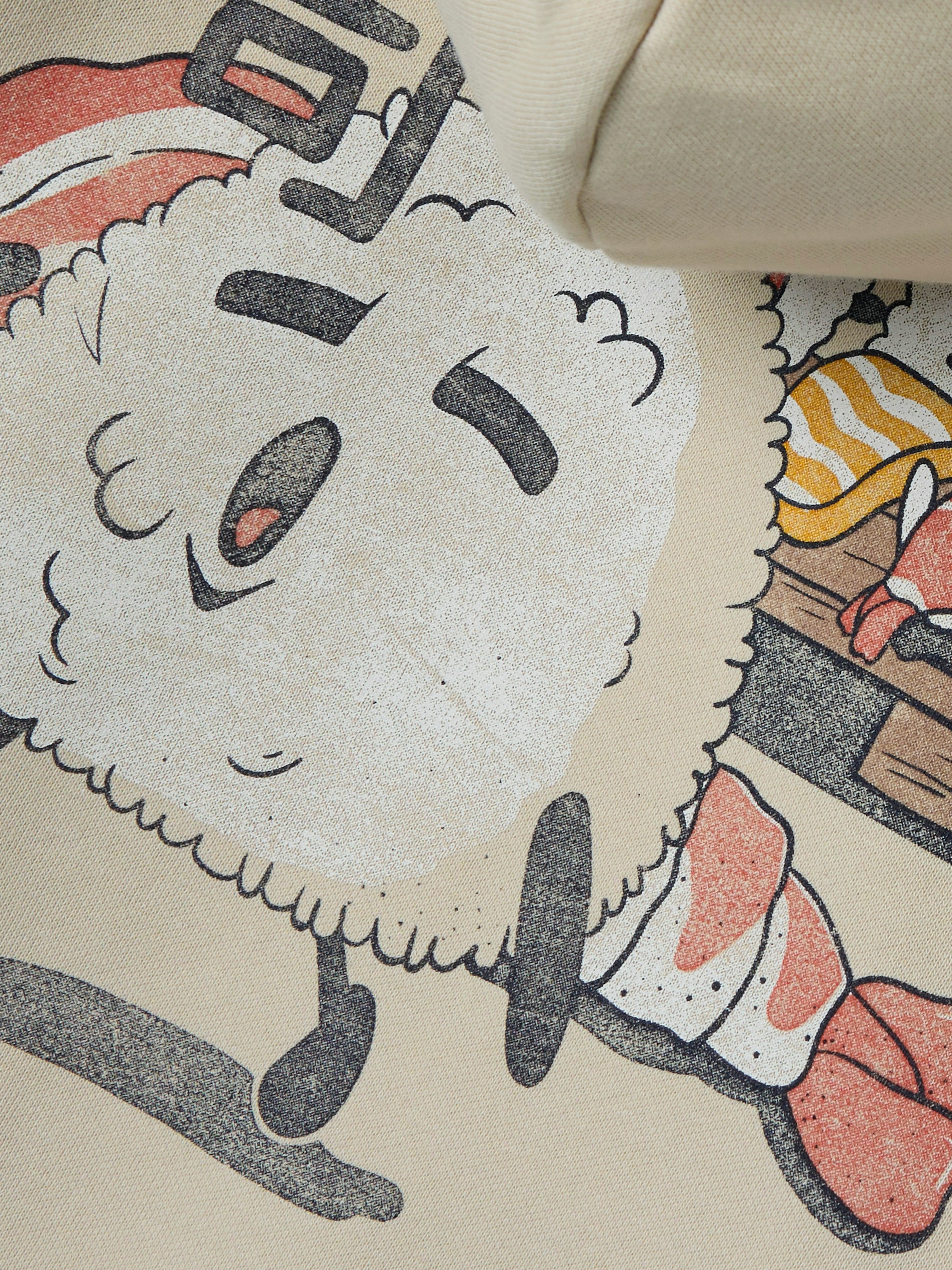 Name It Sweatshirt »NKMKIAN SWE WH BRU PS NOOS«
