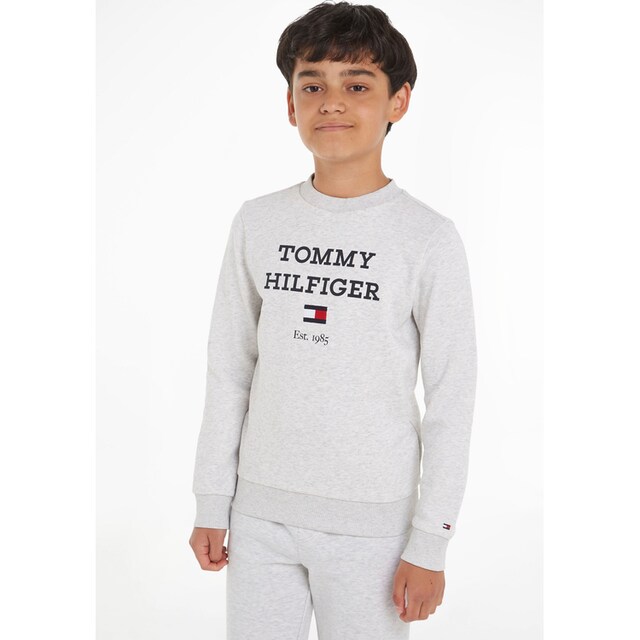 Trendige Tommy Hilfiger Sweatshirt »TH LOGO SWEATSHIRT«, mit grossem Logo  ohne Mindestbestellwert kaufen