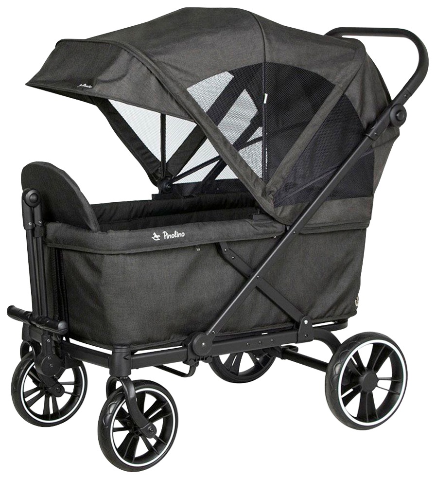 Image of Pinolino® Bollerwagen »Cruiser Premium«, (Set), BxTxH: 118x64x116 cm, inkl. Babyschalenadapter und Regenschutzhaube bei Ackermann Versand Schweiz