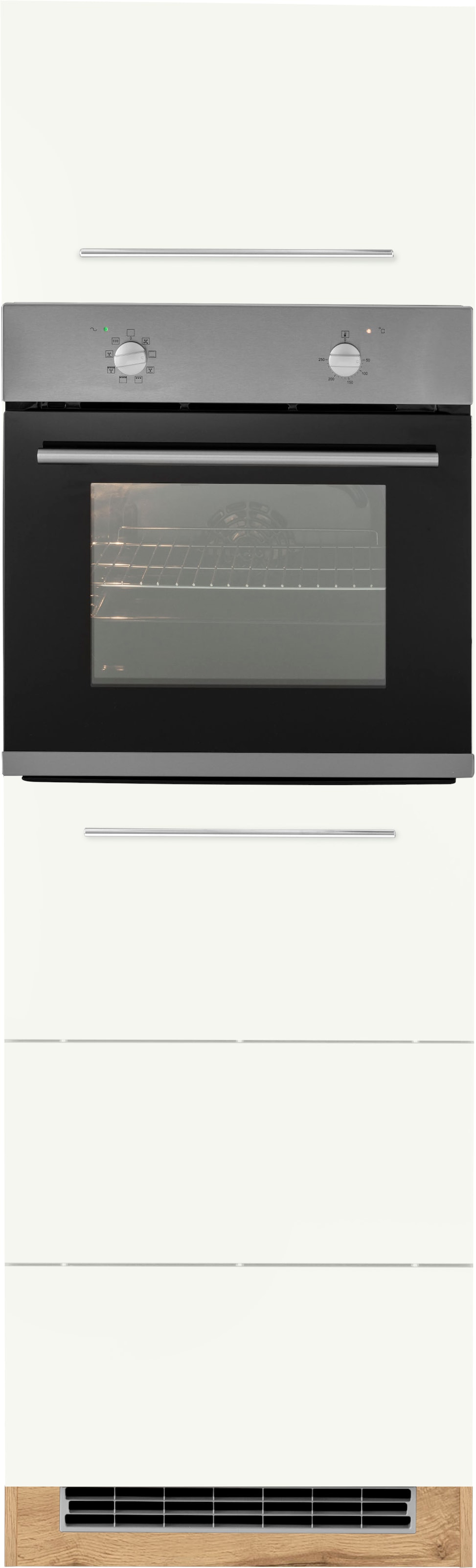 KOCHSTATION Backofen/Kühlumbauschrank »KS-Wien« 60 cm breit, für autarken Backofen und Einbaukühlschrank