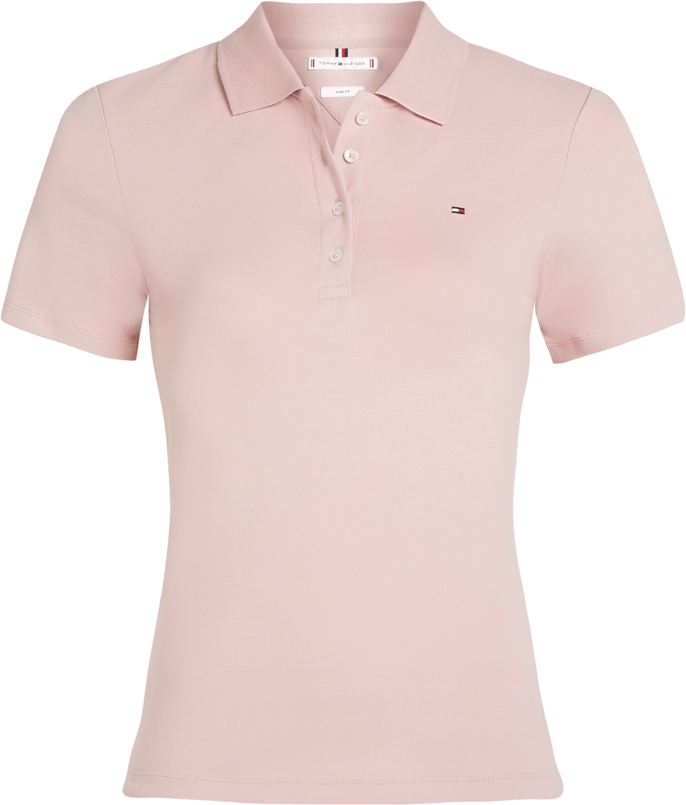 Tommy Hilfiger Poloshirt »1985 Slim Fit Pique Premium«, mit Logostickerei, mit Seitenschlitzen