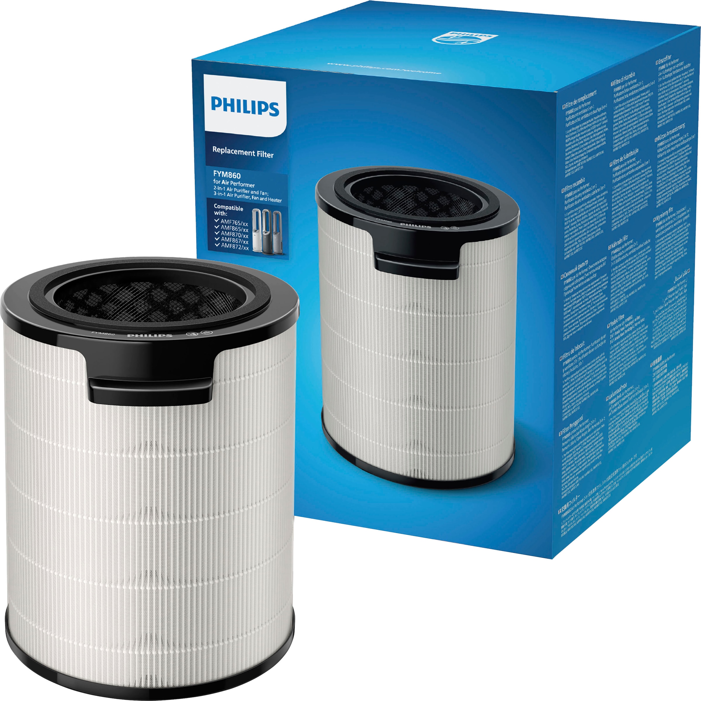 Philips NanoProtect Filter »FYM860/30«, (1 tlg.), Integrierter 3-in-1-Filter