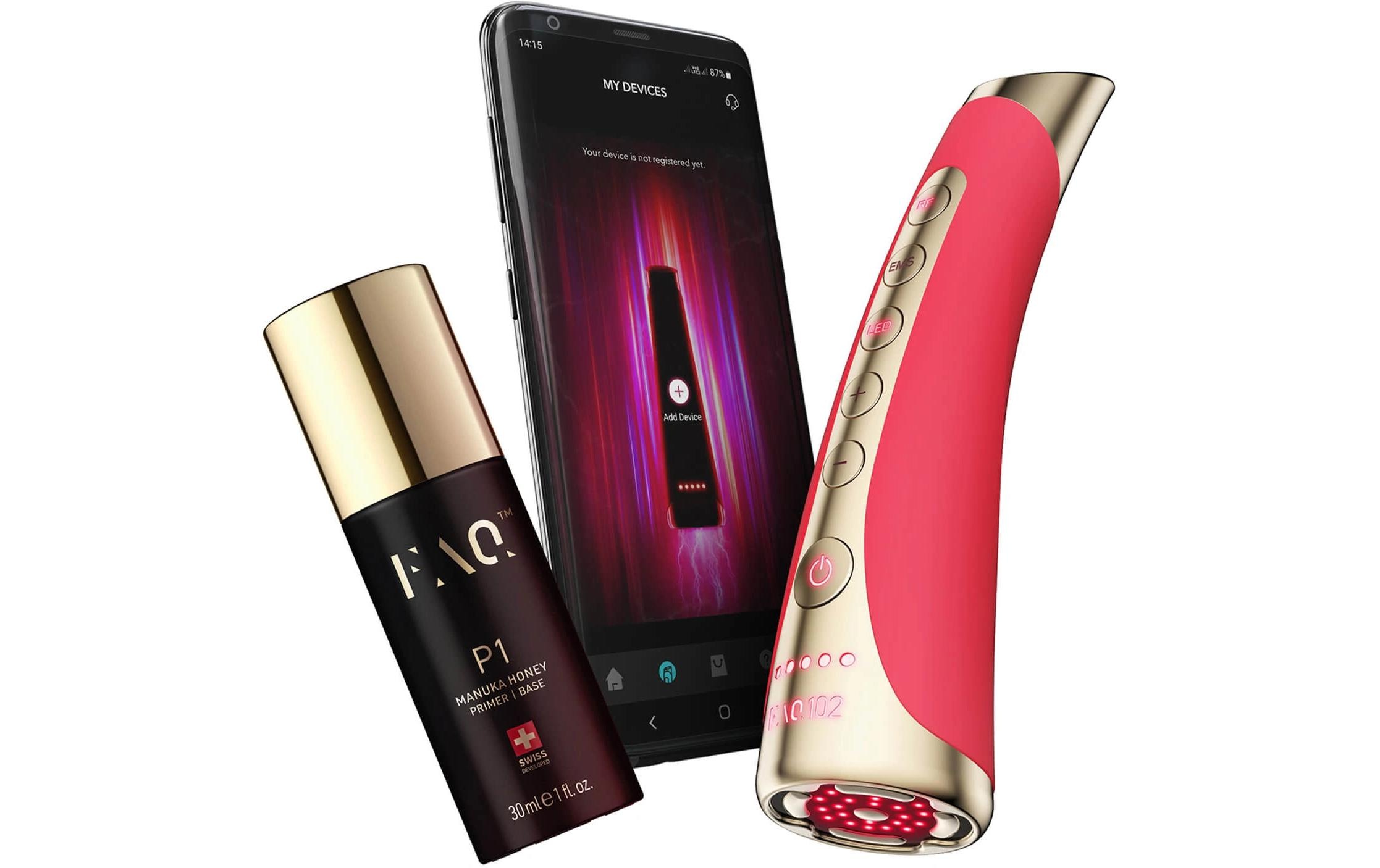 FOREO Anti-Aging-Gerät »FAQ 102« Fortschrittliches Anti-Aging-Gerät mit EMS- und RF-Technologie