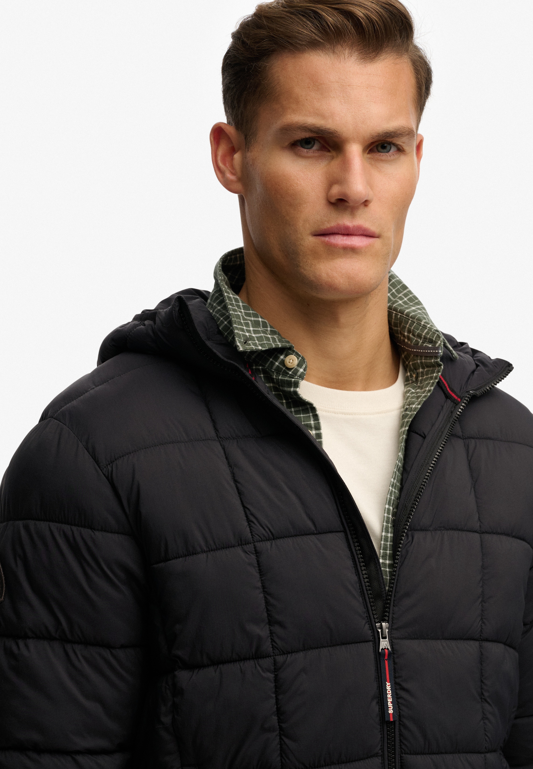 Superdry Veste matelassée »HOOD BOX QUILT FUJI LITE JKT«