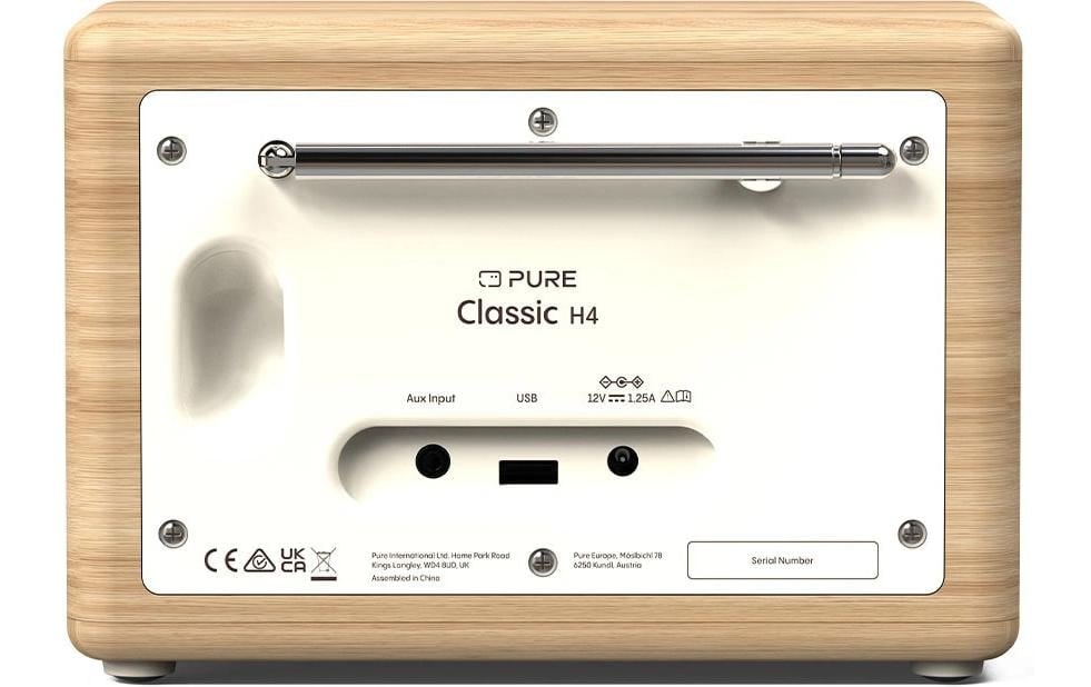Pure Digitalradio (DAB+) »Classic H4«, (Bluetooth Digitalradio (DAB+)-FM-Tuner)