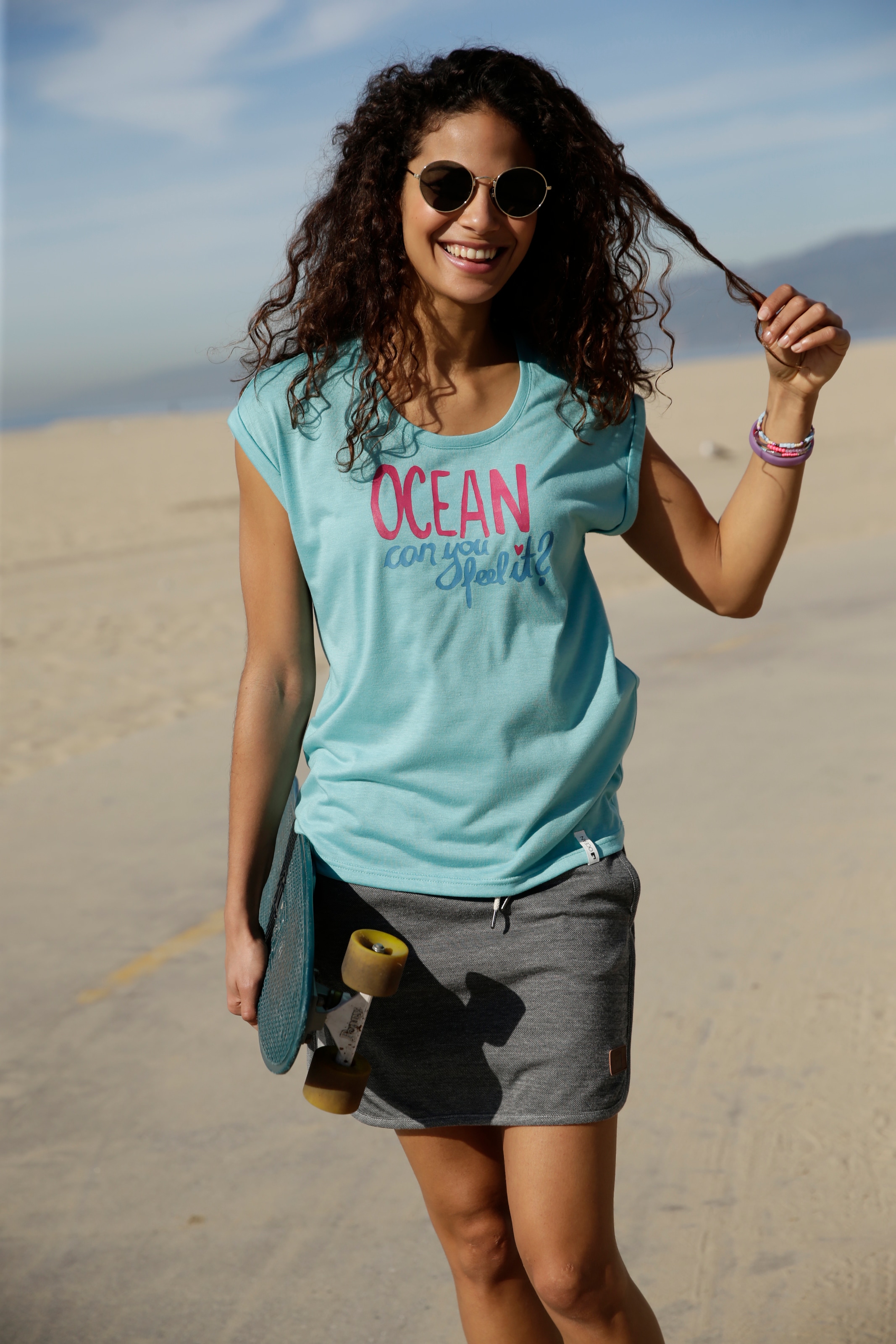 Ocean Sportswear T-Shirt, in Viskose-Qualität