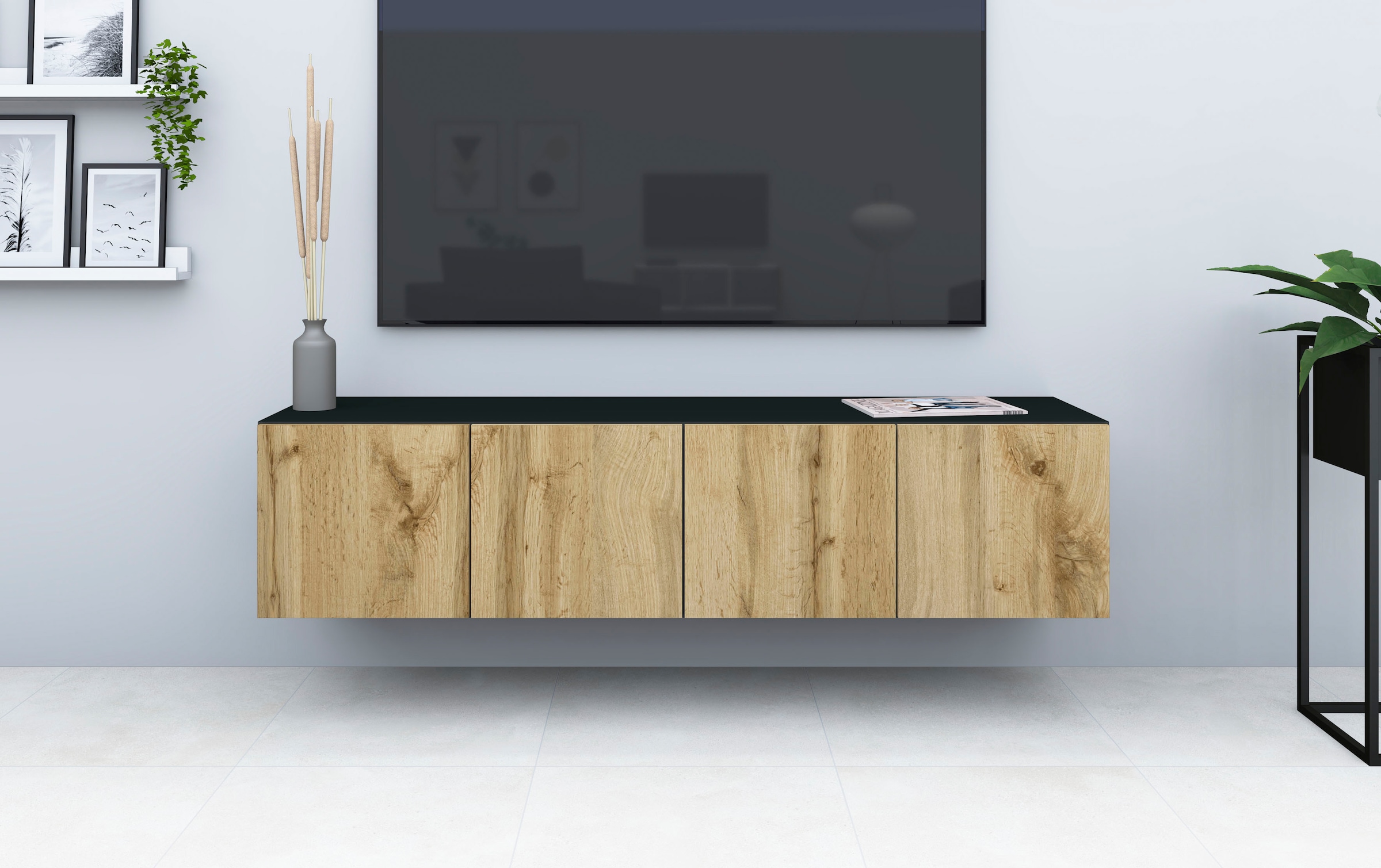 ♕ borchardt Möbel Lowboard »Vaasa«, Breite 152 cm, nur hängend  versandkostenfrei auf