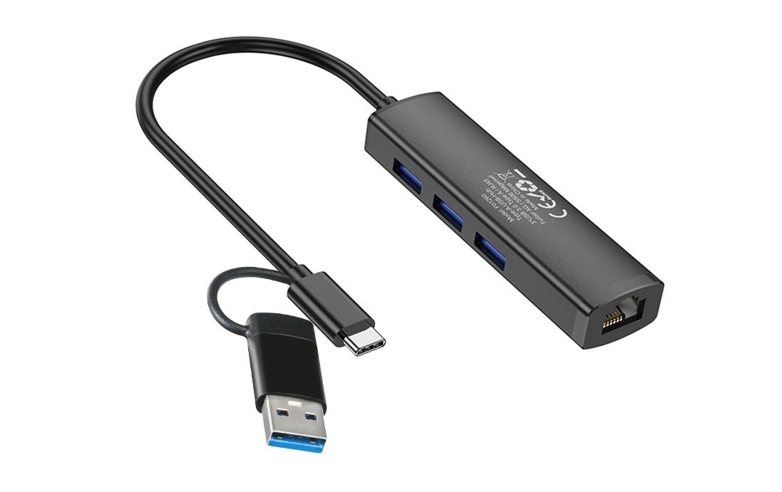 onit 1100000002199 »USB-Hub C/A – 3A1RJ45«