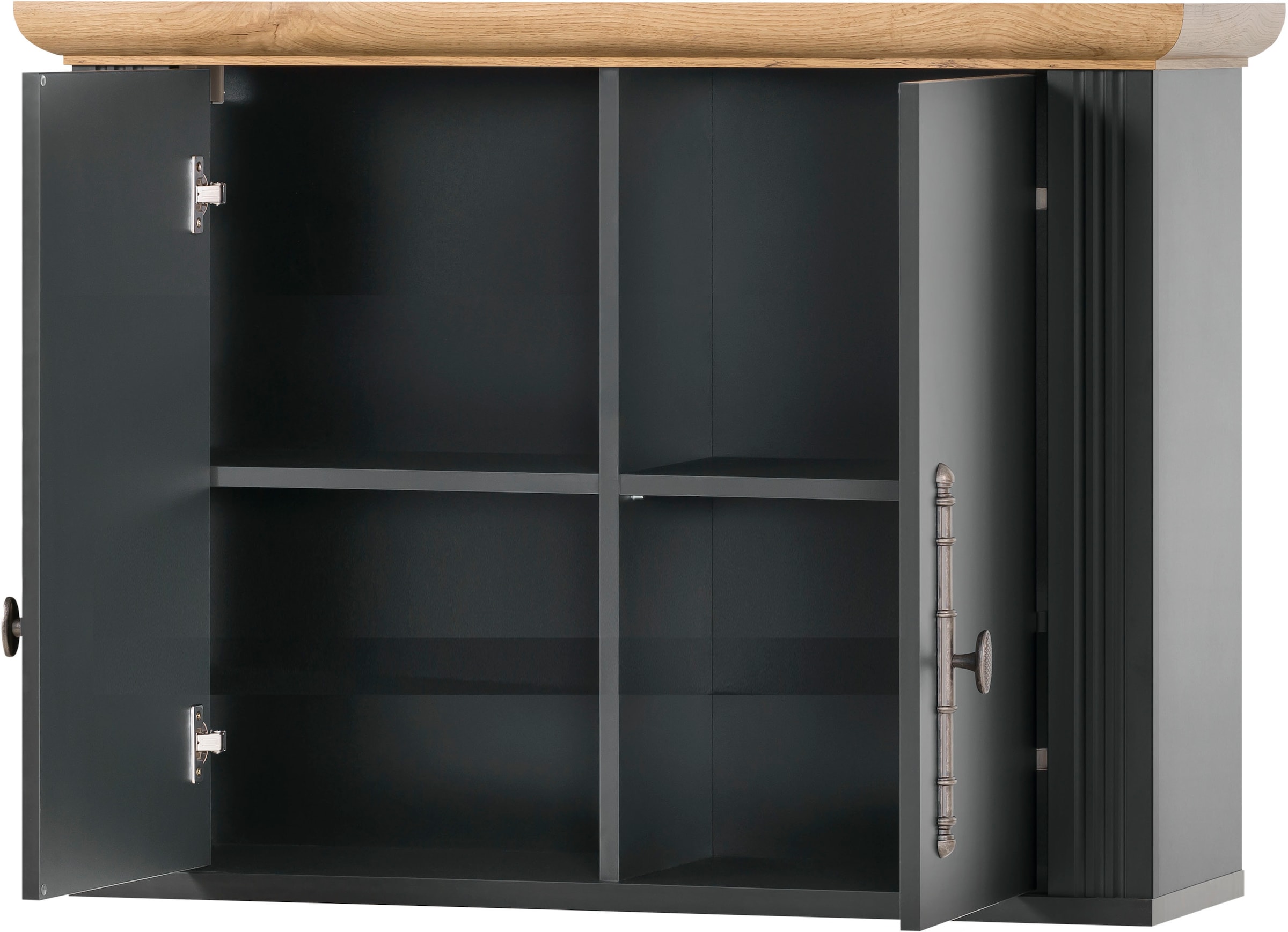 KOCHSTATION Hängeschrank »Westminster«, im romantischen Landhausstil, Breite 96 cm