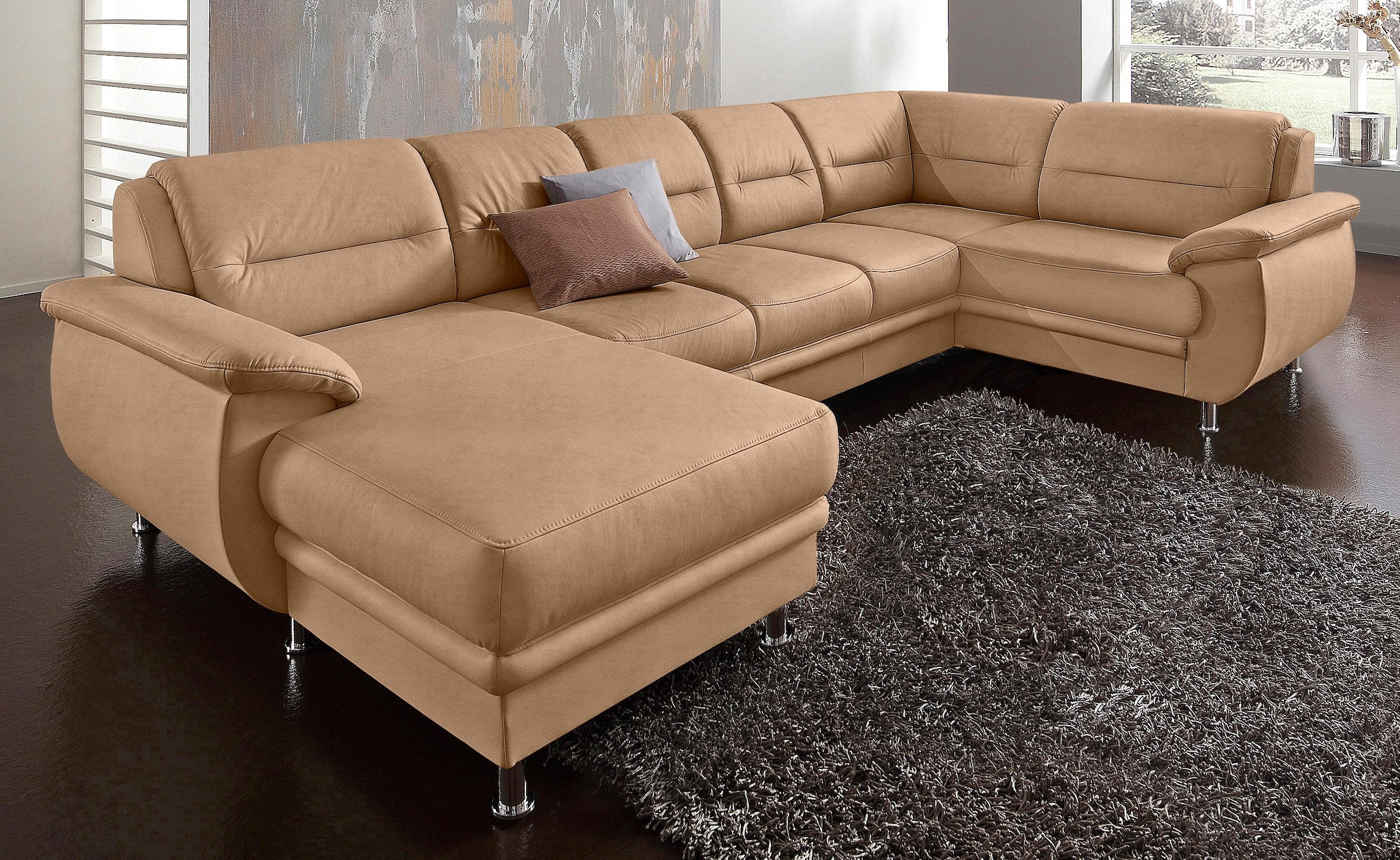 Image of sit&more Wohnlandschaft "Mailand U-Form, B: 312 cm"