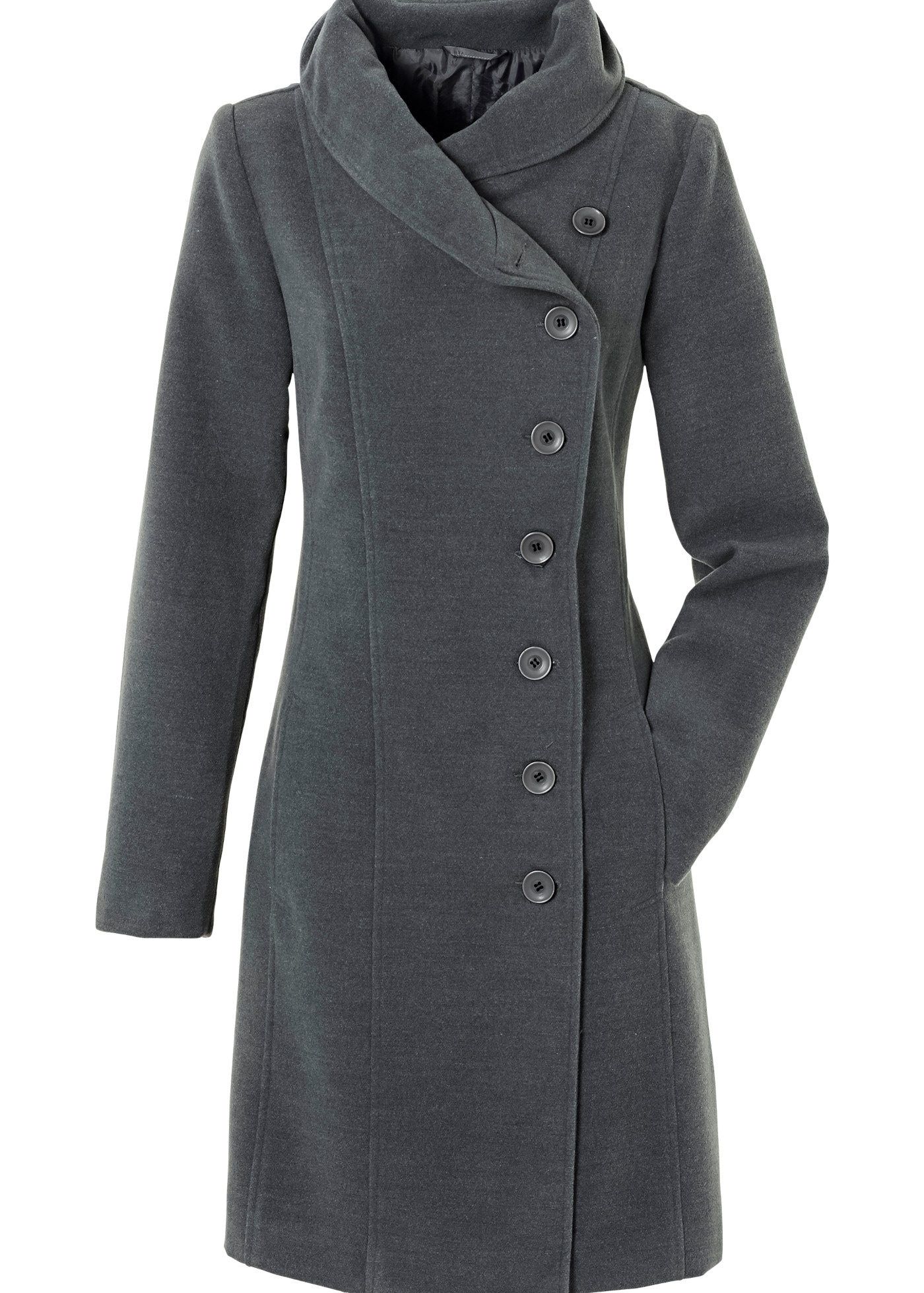 bonprix Manteau court à coupe ajustée