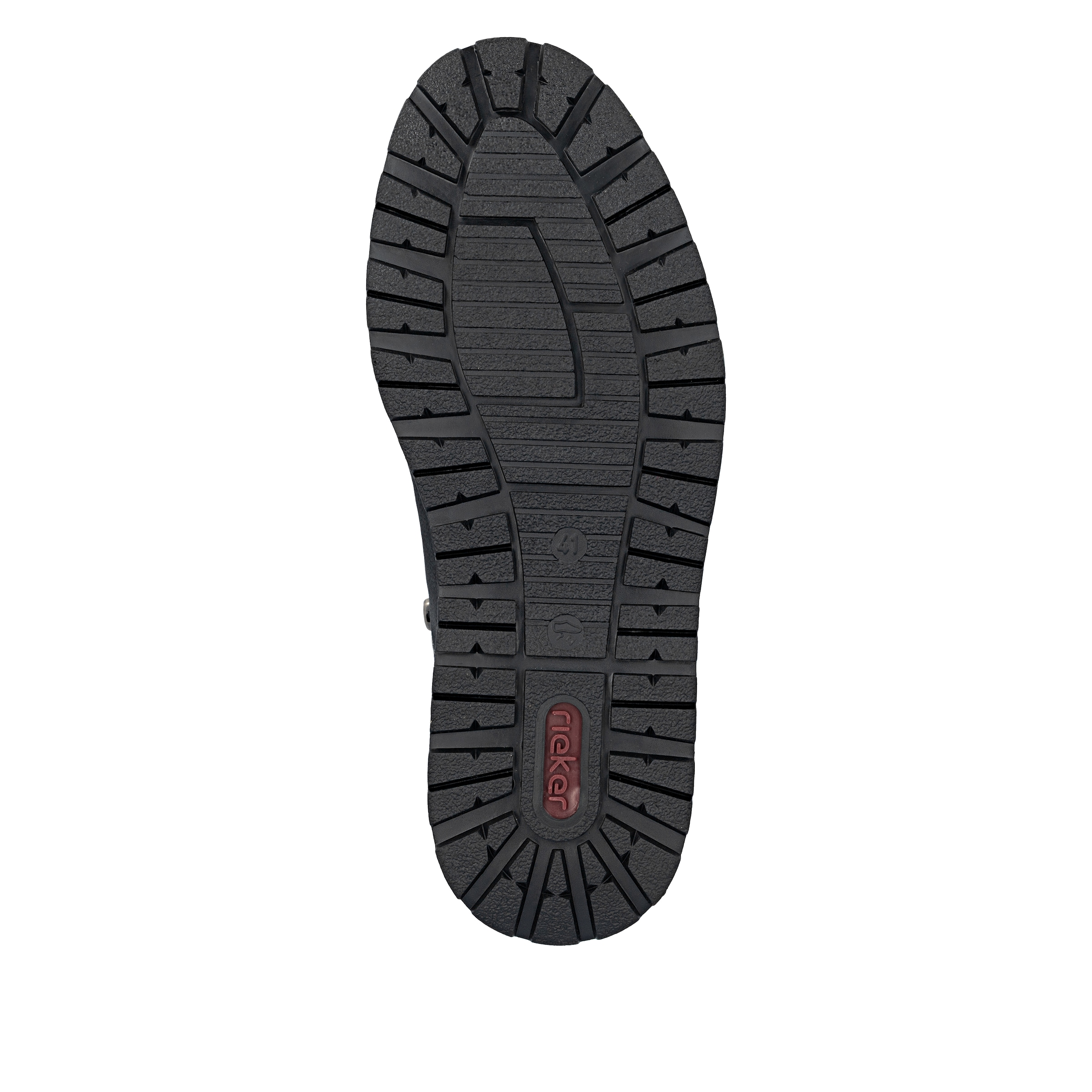 Rieker Schnürschuh  Business Schnürer, Halbschuh, Casual Sneaker mit Innenreissverschluss