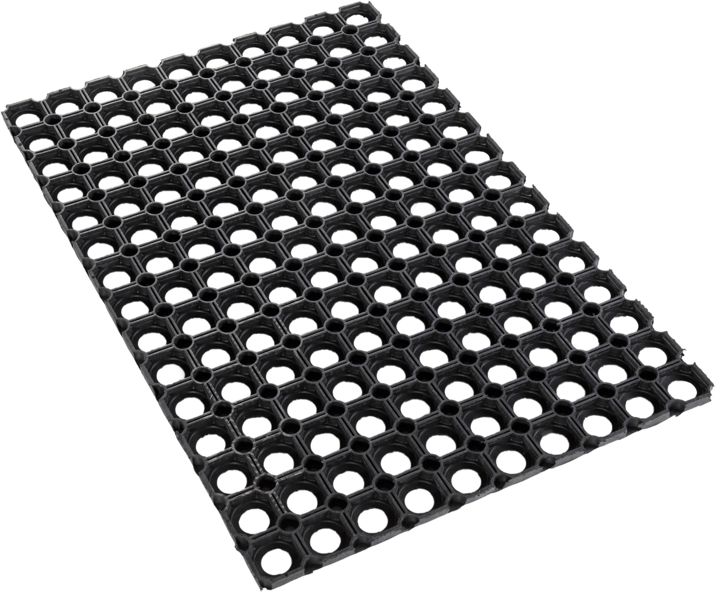 Image of Andiamo Fussmatte »Gummi Ringmatte«, rechteckig, 15 mm Höhe, Schmutzfangmatte, In- und Outdoor geeignet, besonders robust bei Ackermann Versand Schweiz