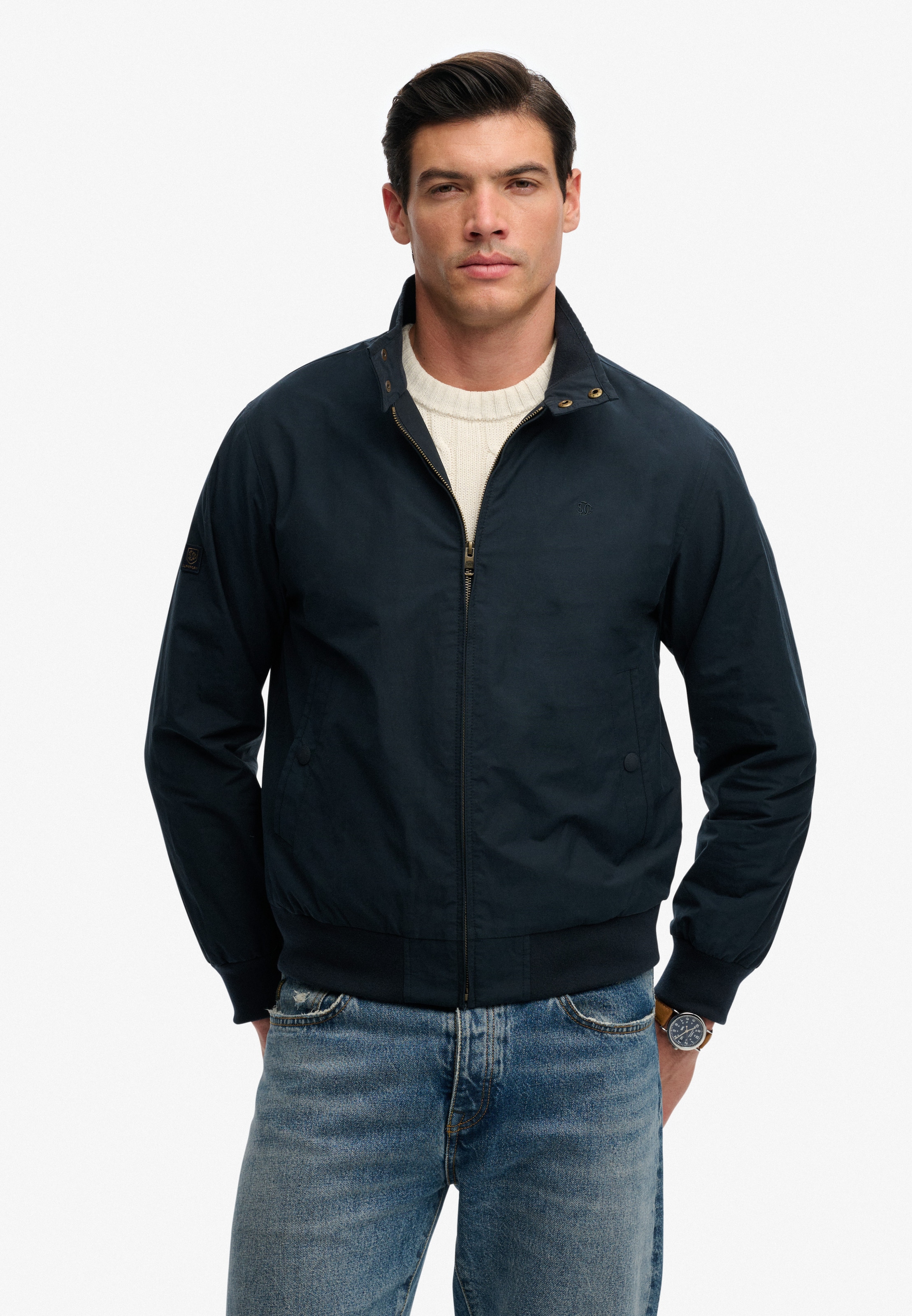 Image of Superdry Parka "CLASSIC HARRINGTON JACKET" ohne Kapuze