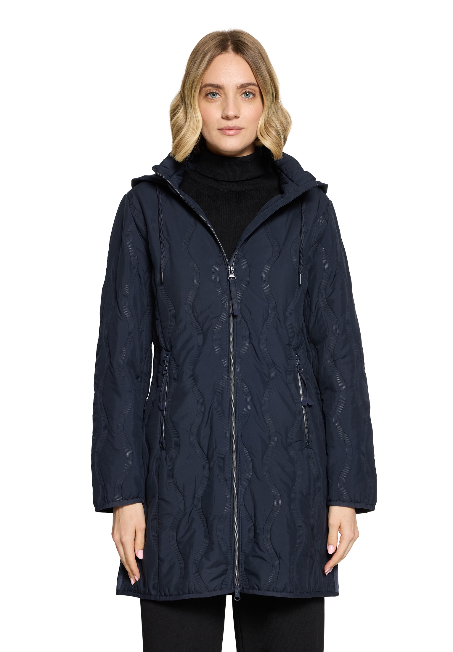 Betty Barclay Steppjacke mit Kapuze Steppmantel mit Kapuze
