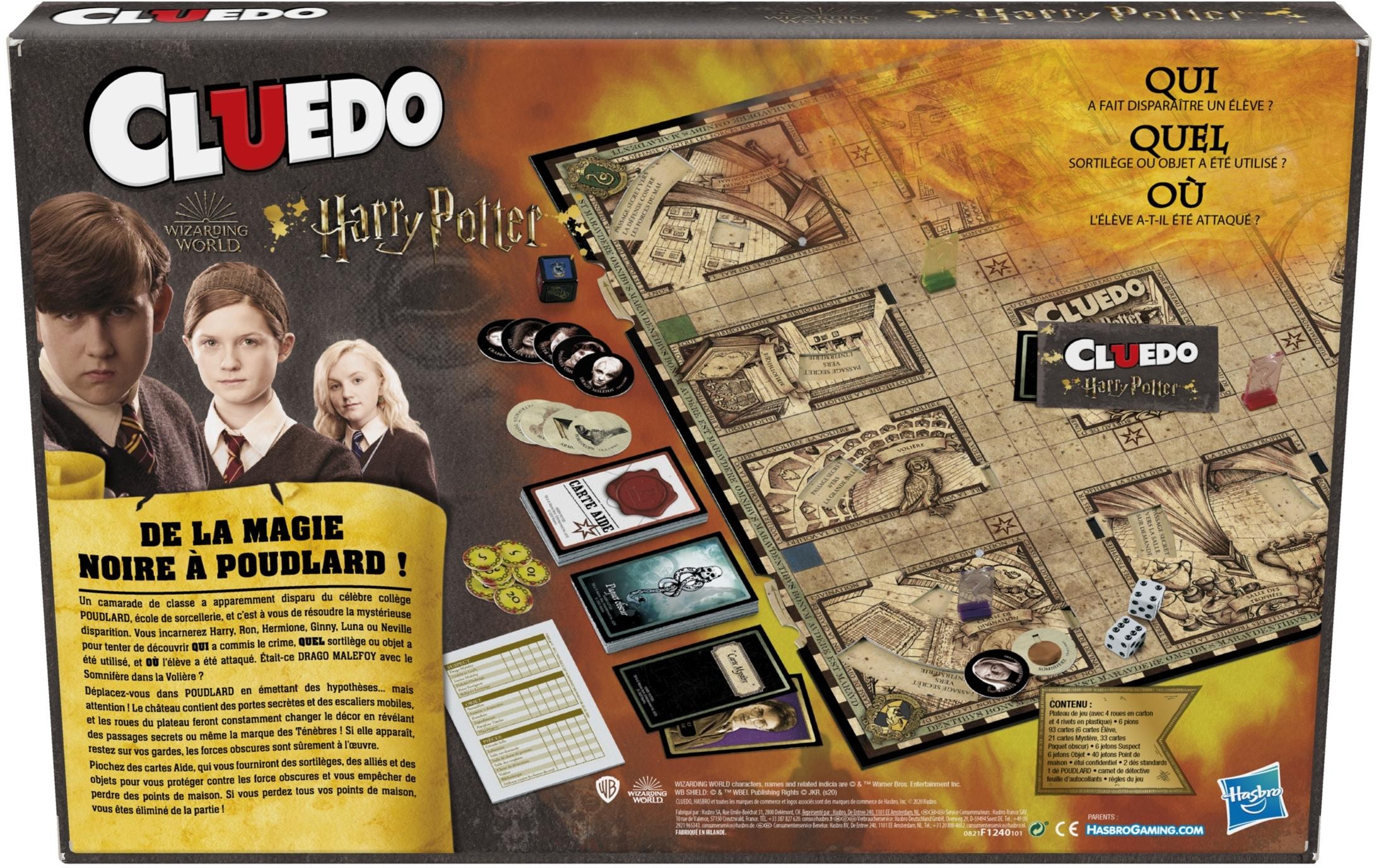 Hasbro Spiel »Cluedo Harry Potter«