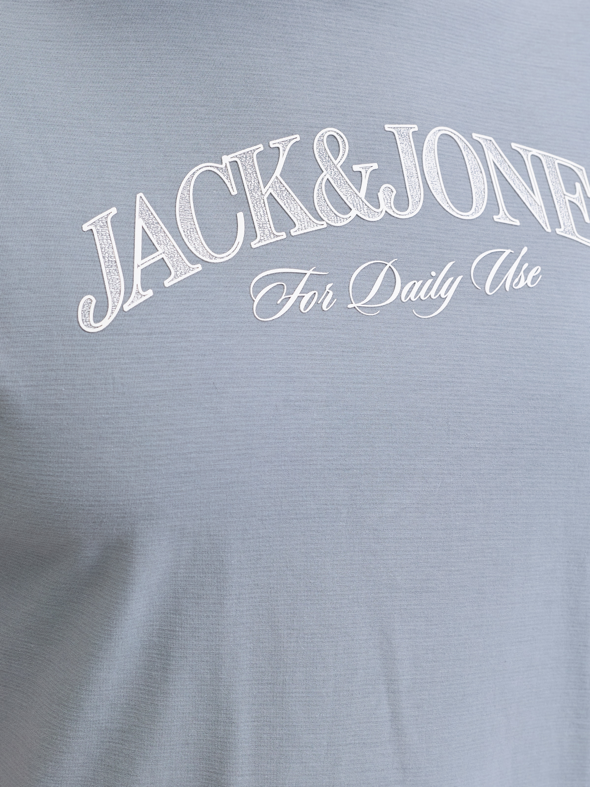 Jack & Jones PlusSize T-Shirt »JORCASSIS BRANDING TEE SS CREW NECK PLS« mit Logo Schriftzug