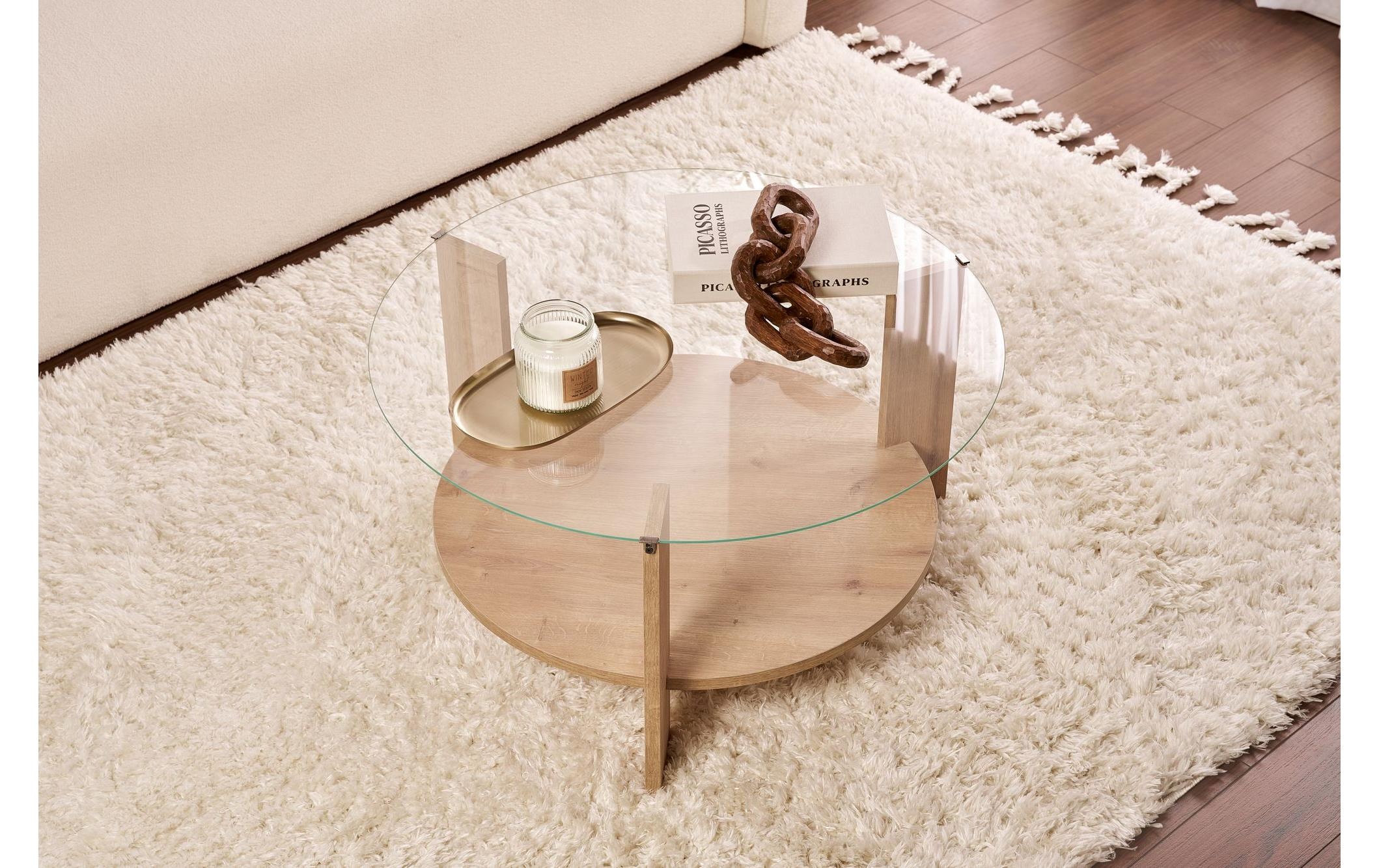   Couchtisch »Clara Sapphire Oak 75 x 40 cm«