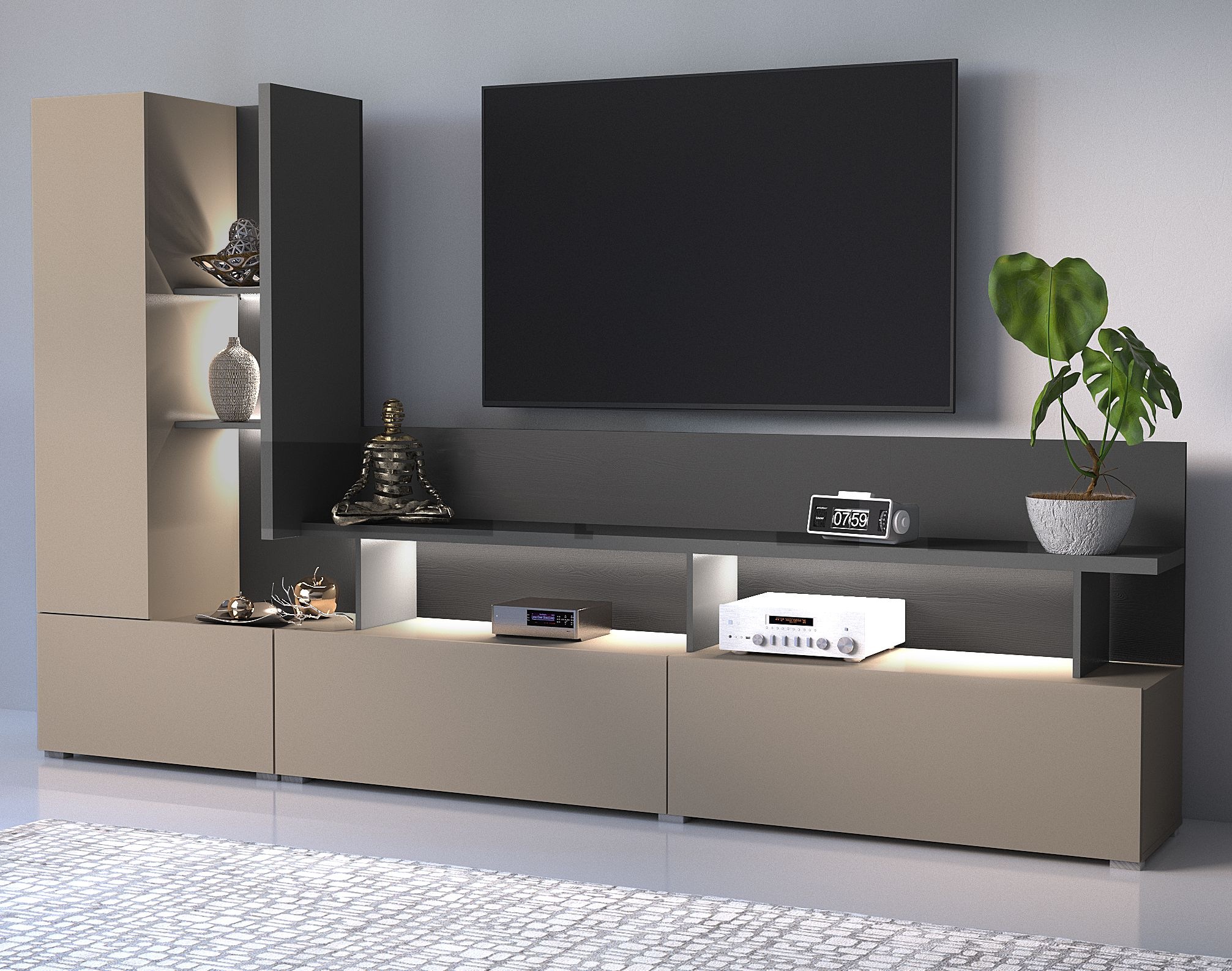 Image of Home affaire Wohnwand "Serio"